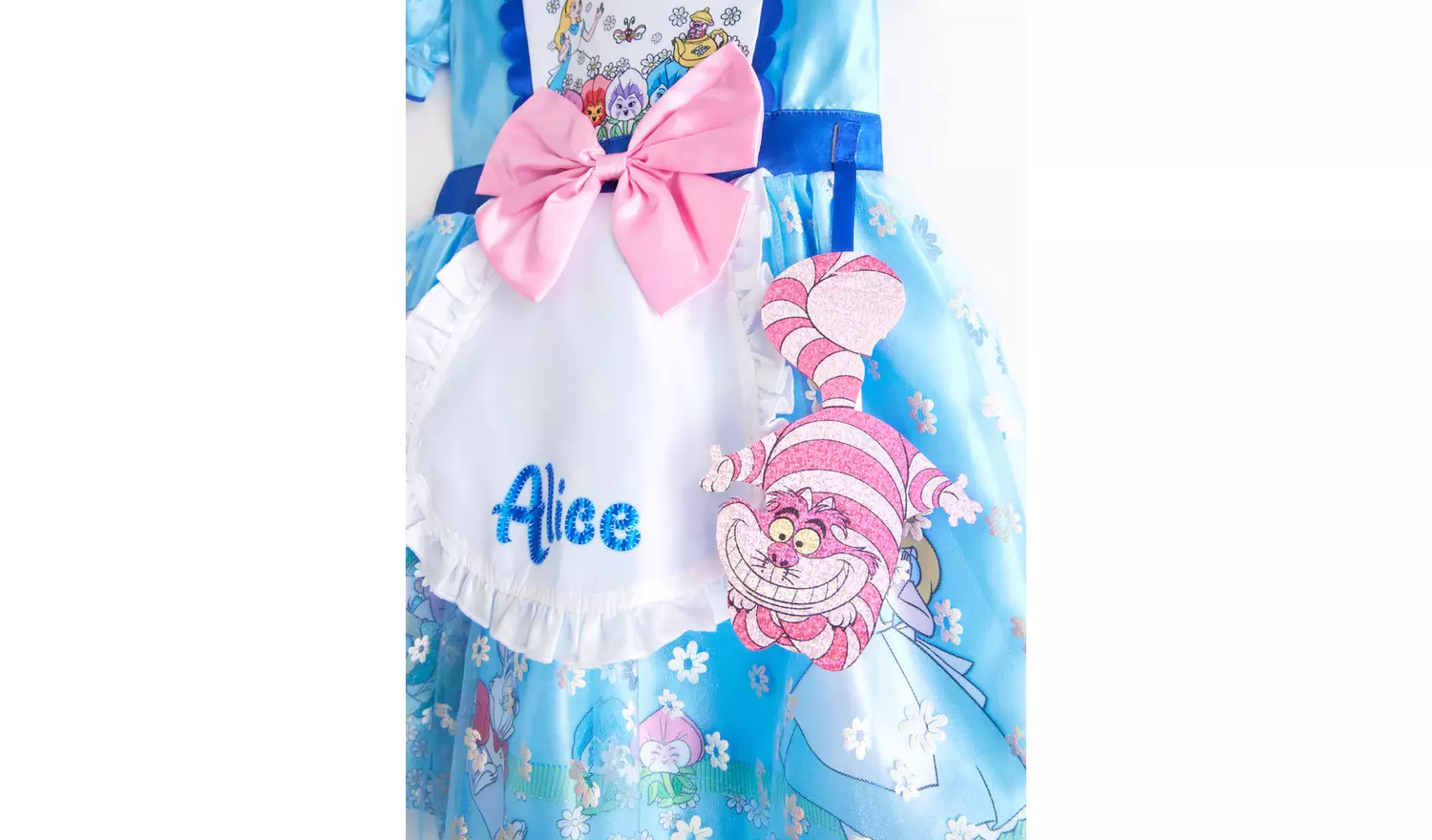 Alice In Wonderland Fancy Dress Costume 3-4 Years