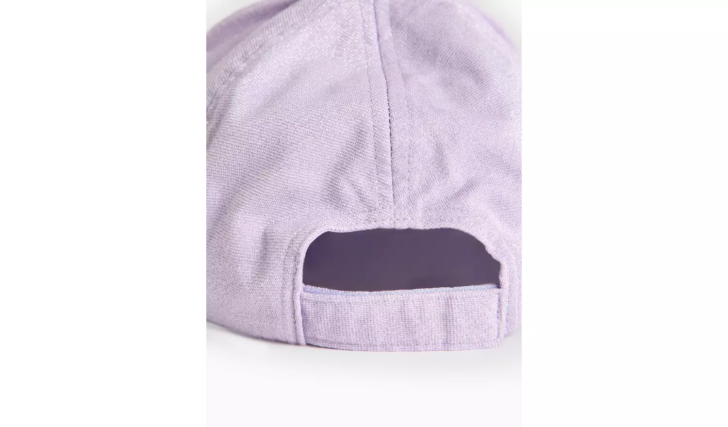 Lilac Rainbow Embroidered Glitter Cap 6-9 years