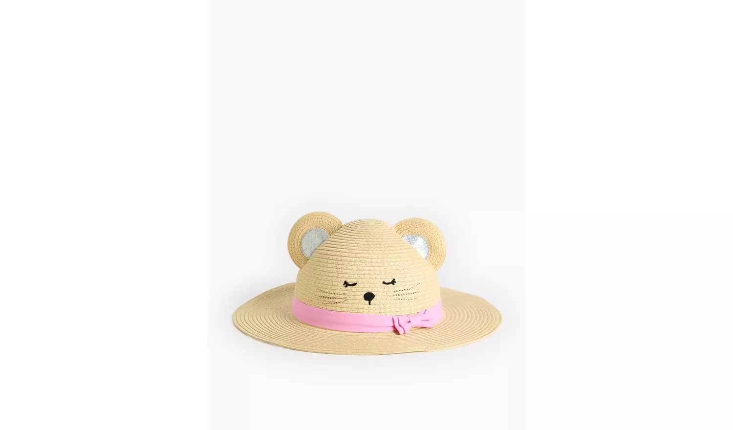 Novelty Cat Straw Sun Hat1-2 years