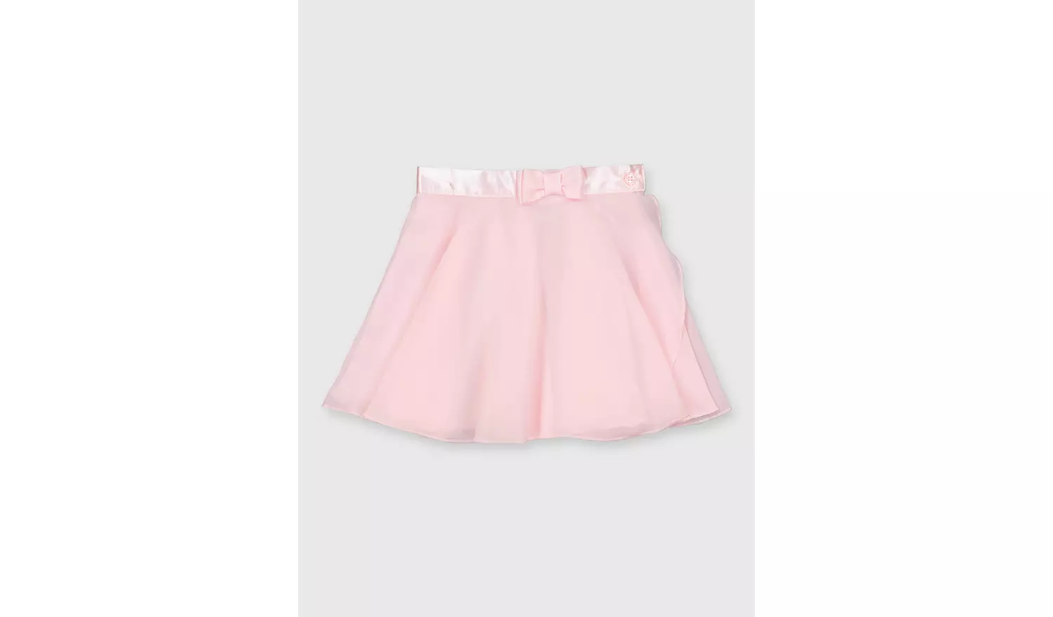 Pink Bow Detail Ballet Skirt 9 years