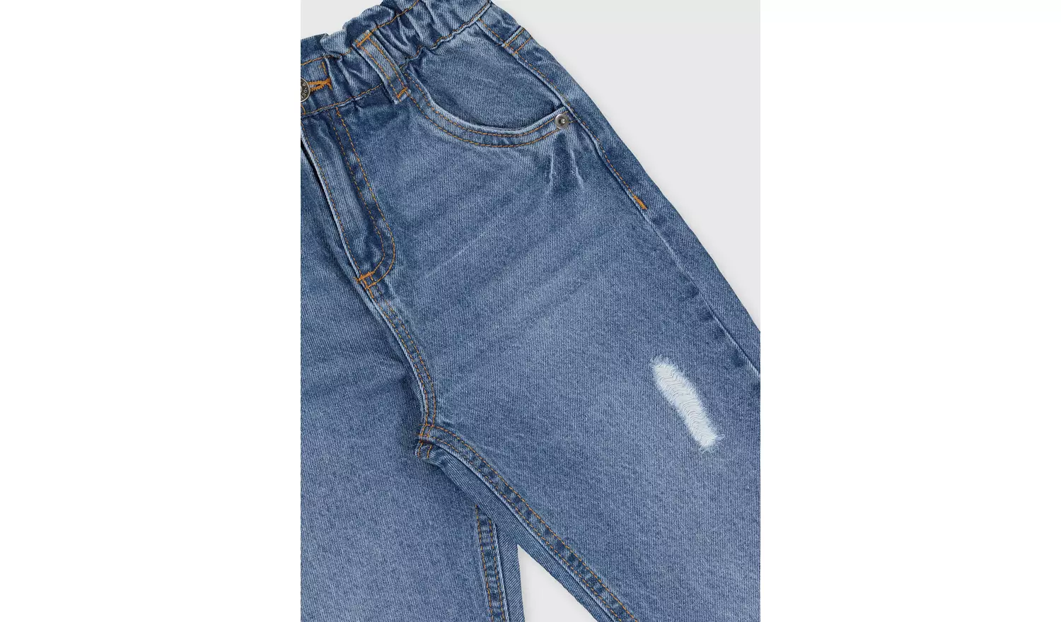 Midwash Denim Mom Jeans - 6 years