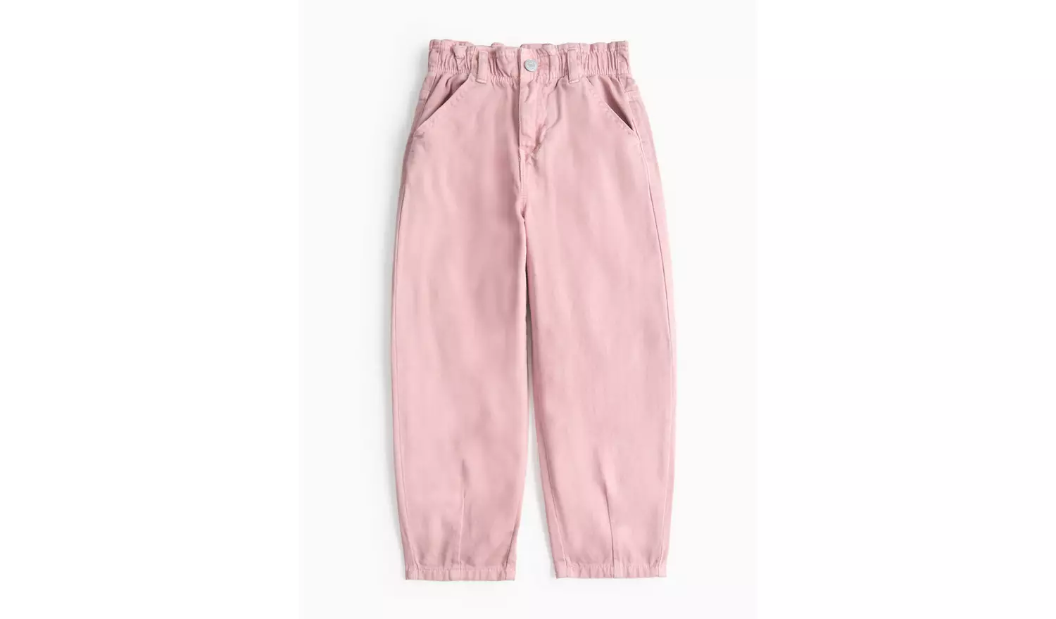 Pink Denim Barrel Leg Jeans 8 years