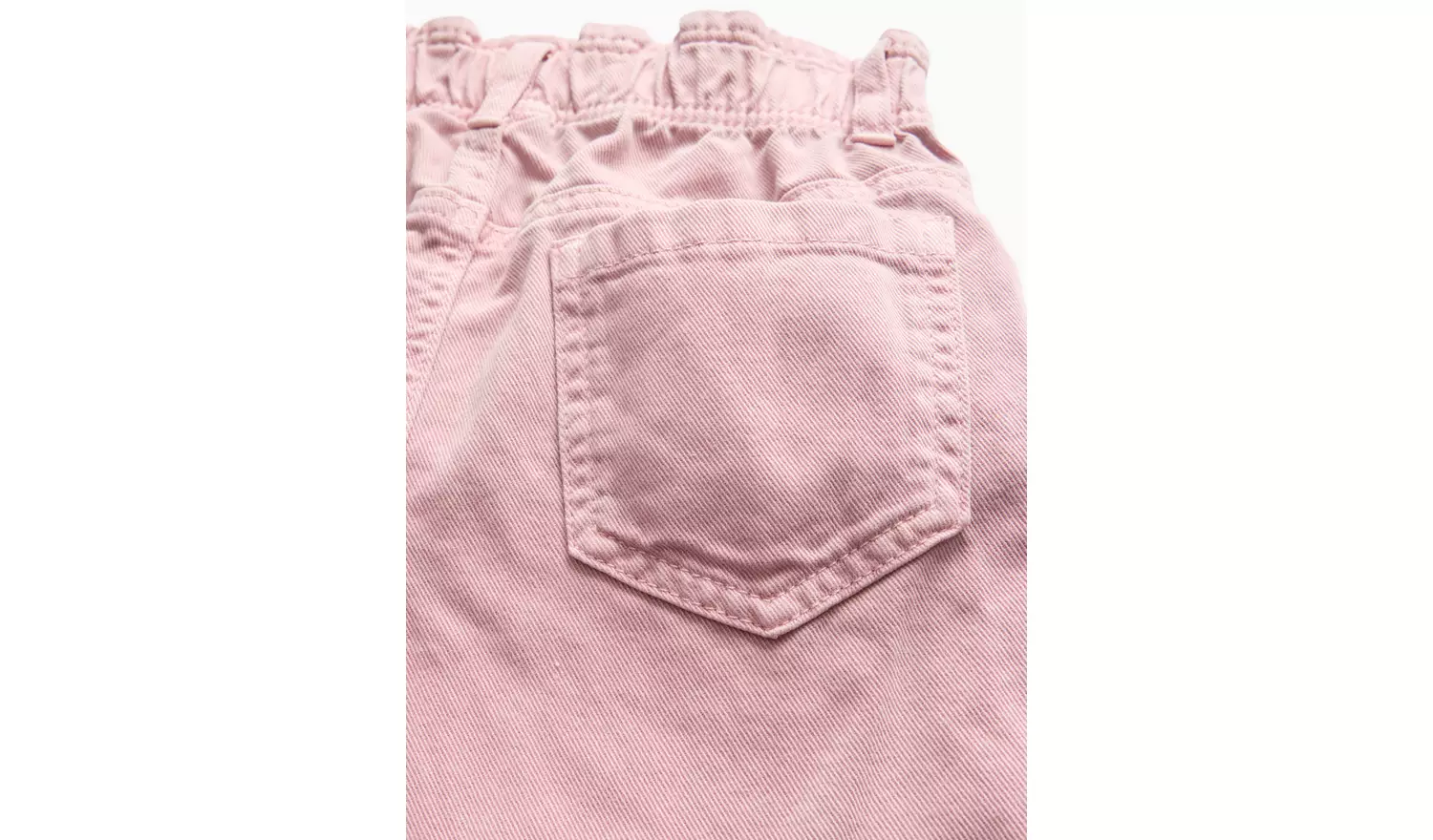 Pink Denim Barrel Leg Jeans 9 years