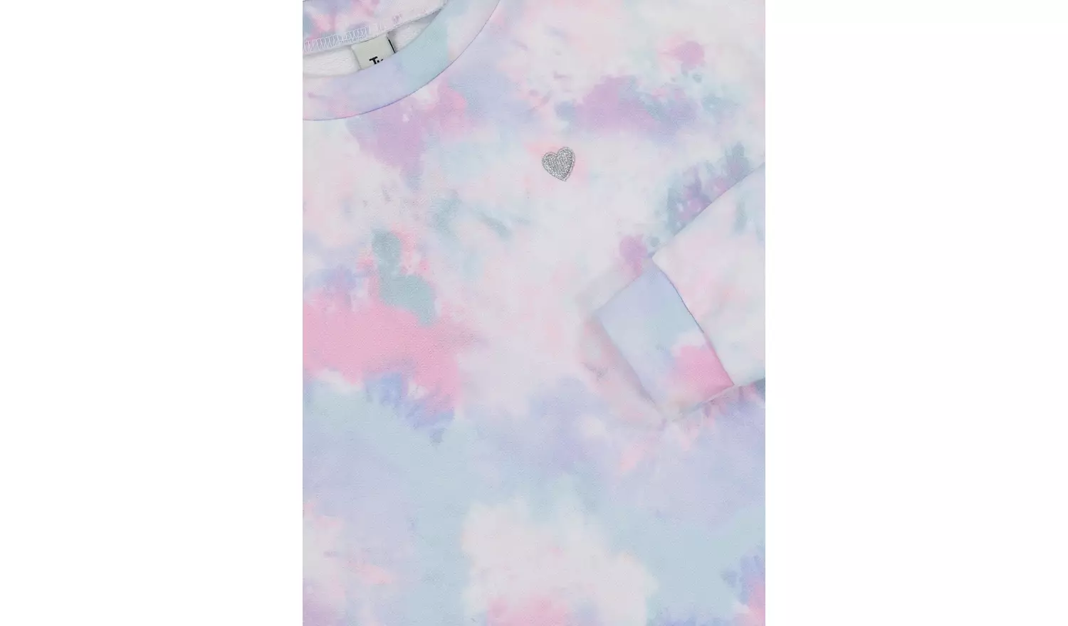 Tie Dye Cropped Sweatshirt - 9 years