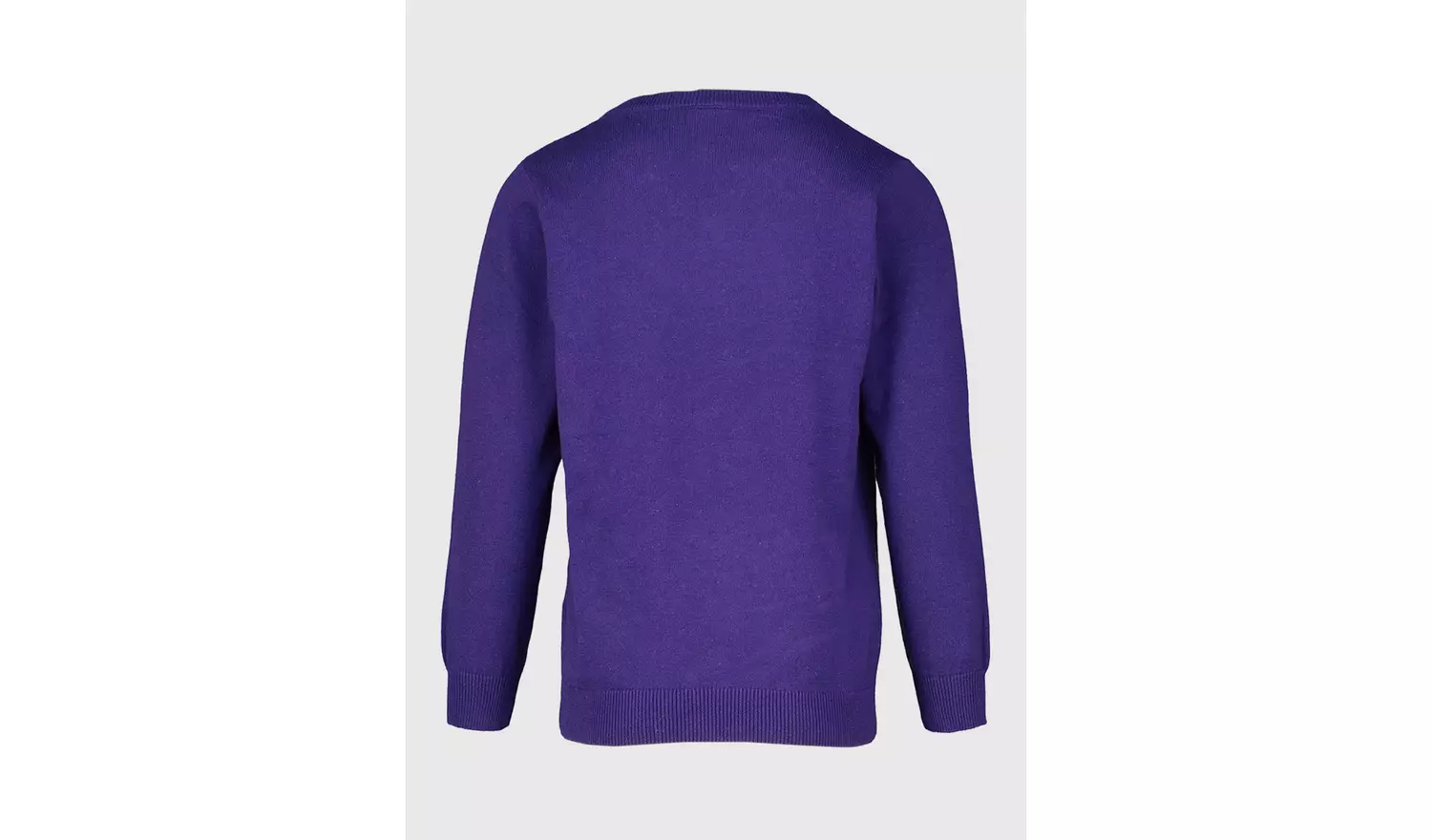 Purple V-Neck Jumpers 2 Pack - 6 years