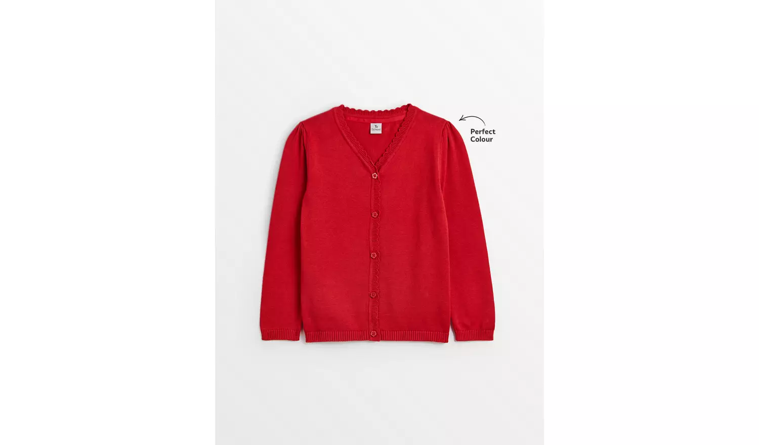 2 Pack Red Knitted Cardigan 5 years