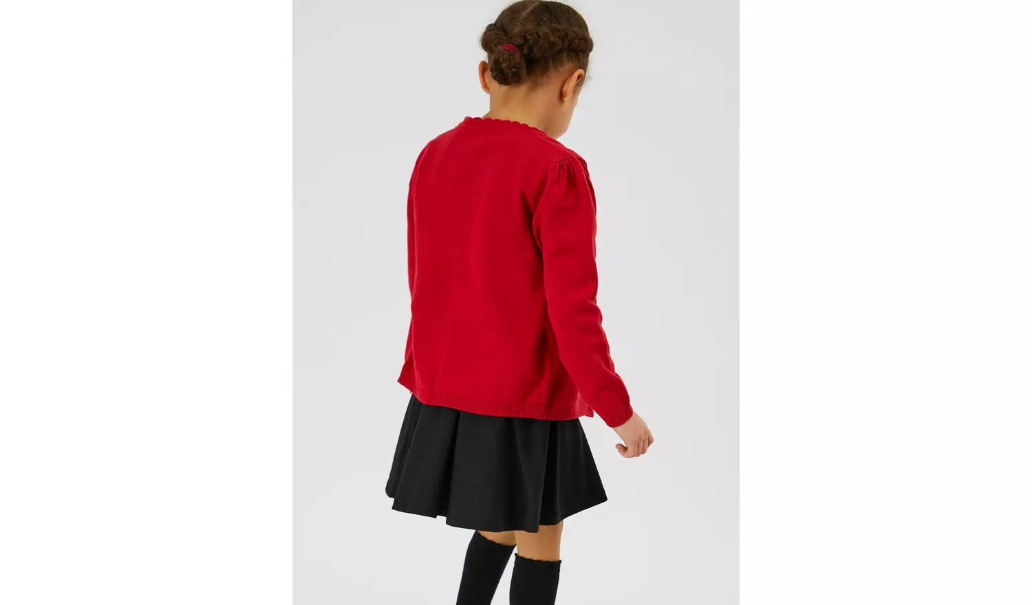 2 Pack Red Knitted Cardigan 7 years