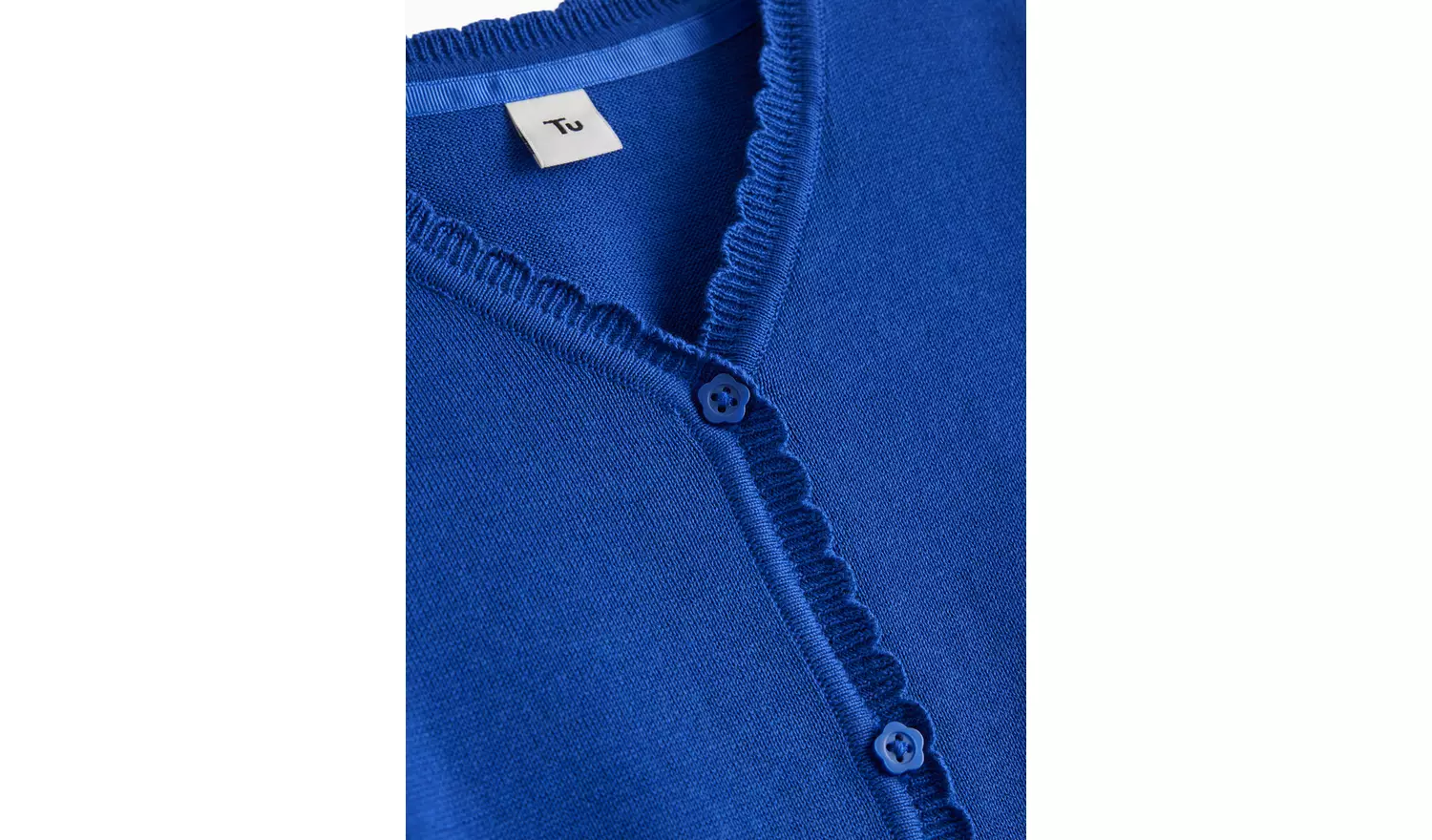 2 Pack Blue Knitted Cardigans 4 years