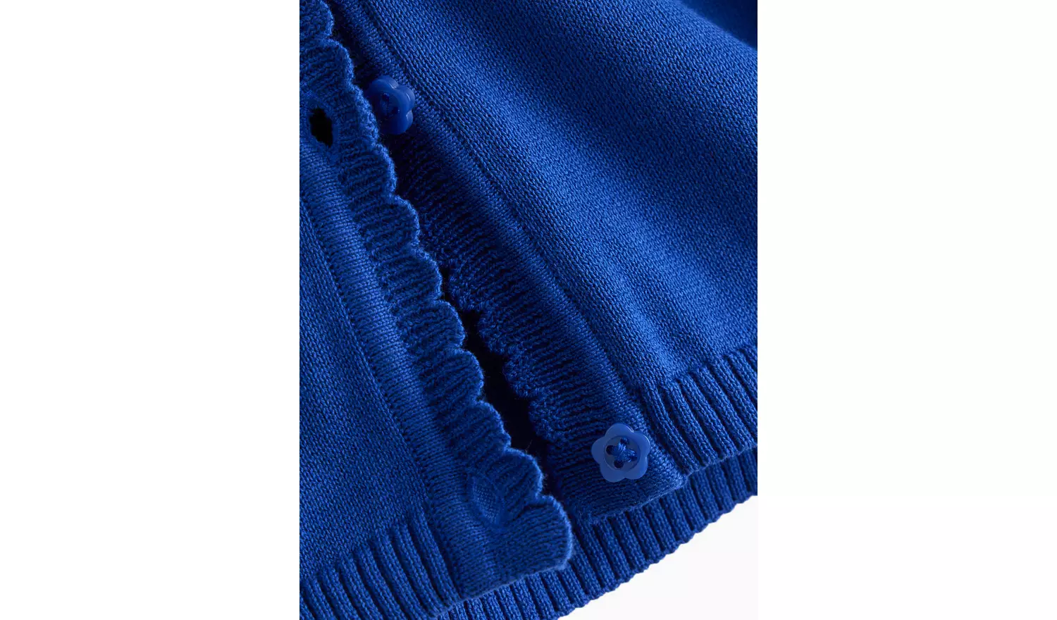2 Pack Blue Knitted Cardigans 11 years