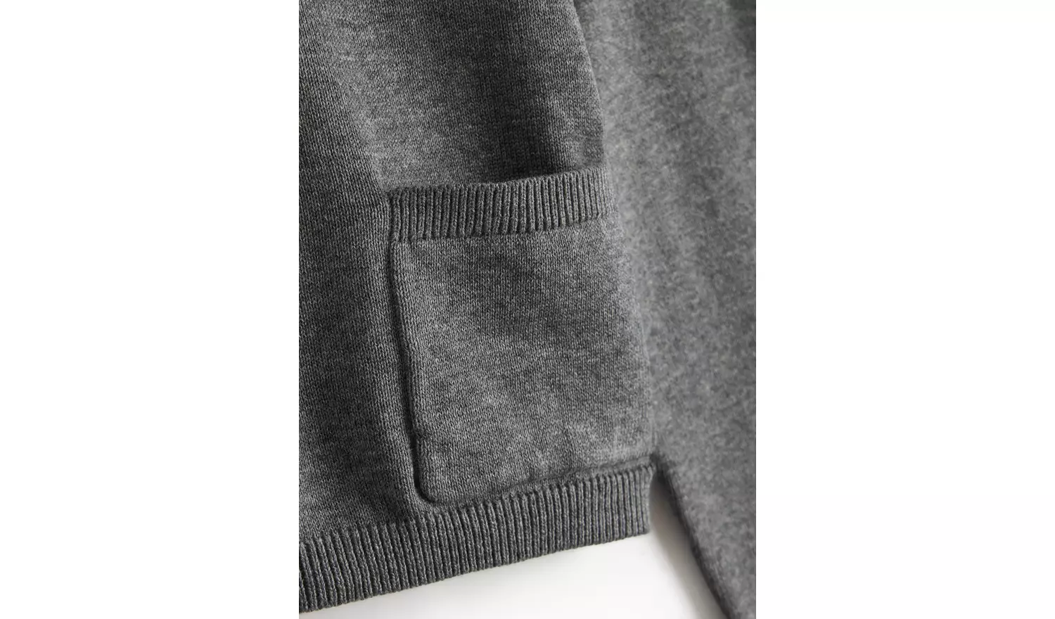 Grey V-Neck Cardigan 13 years