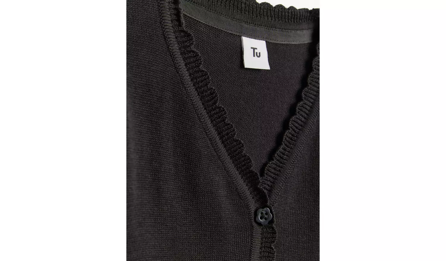 2 Pack Black Knitted Cardigans 8 years