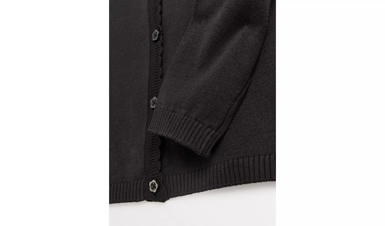 2 Pack Black Knitted Cardigans 11 years