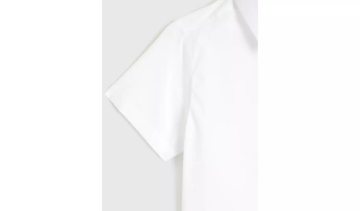 White Generous Fit Non Iron Shirts 3 Pack 5 years