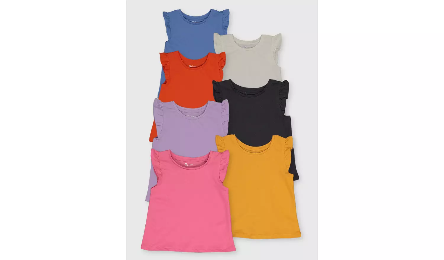 Vest Tops 7 Pack - 4-5 years