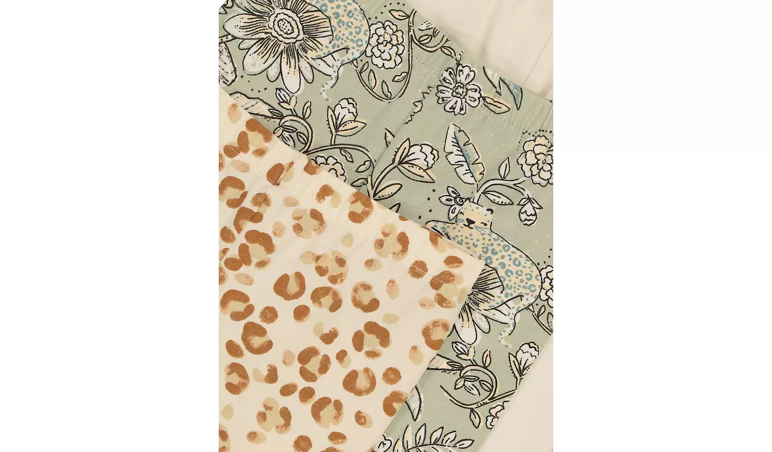 Leopard Leggings 3 Pack - 5-6 years