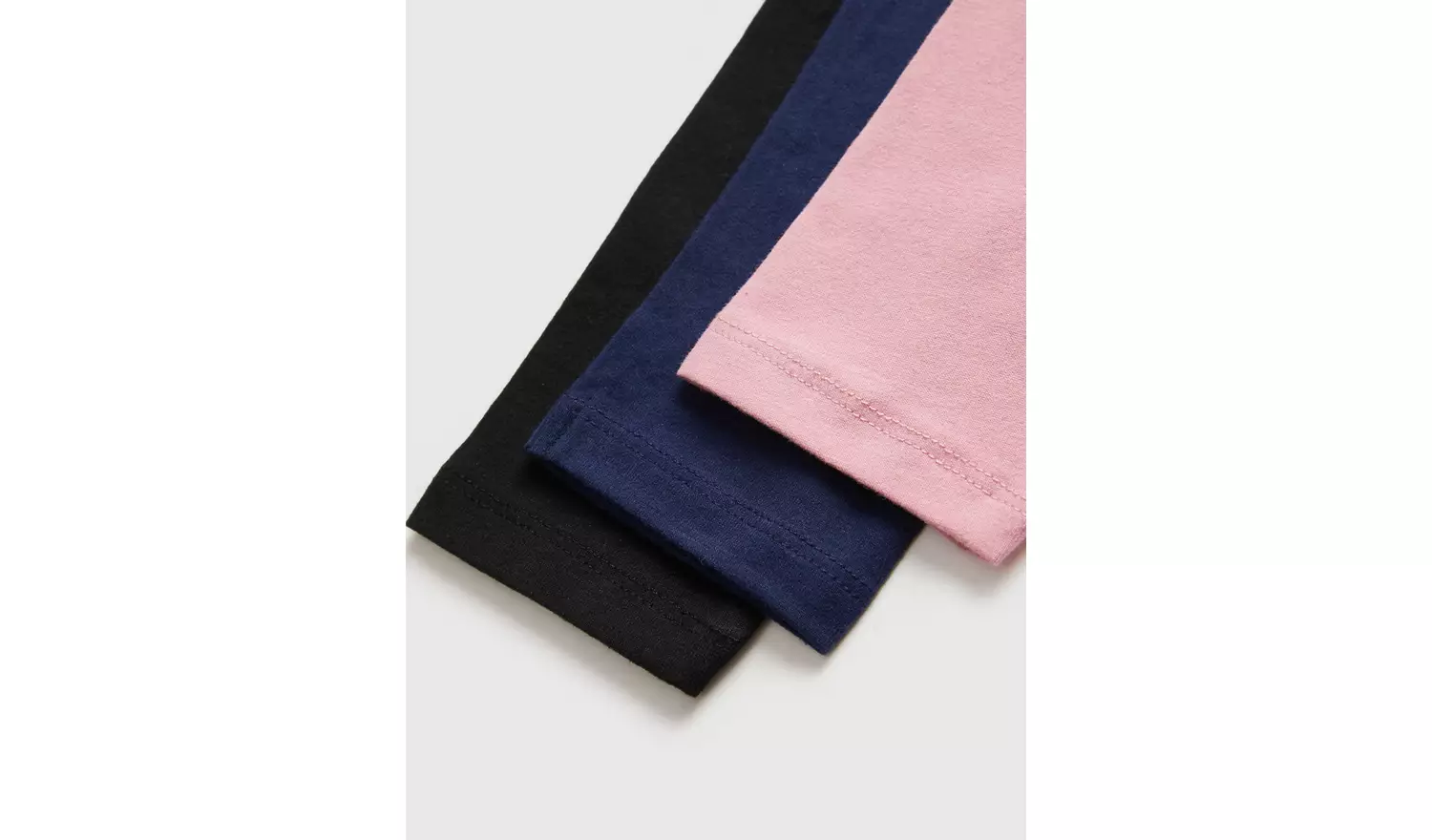 Black, Navy & Pink Leggings 3 Pack 3 years