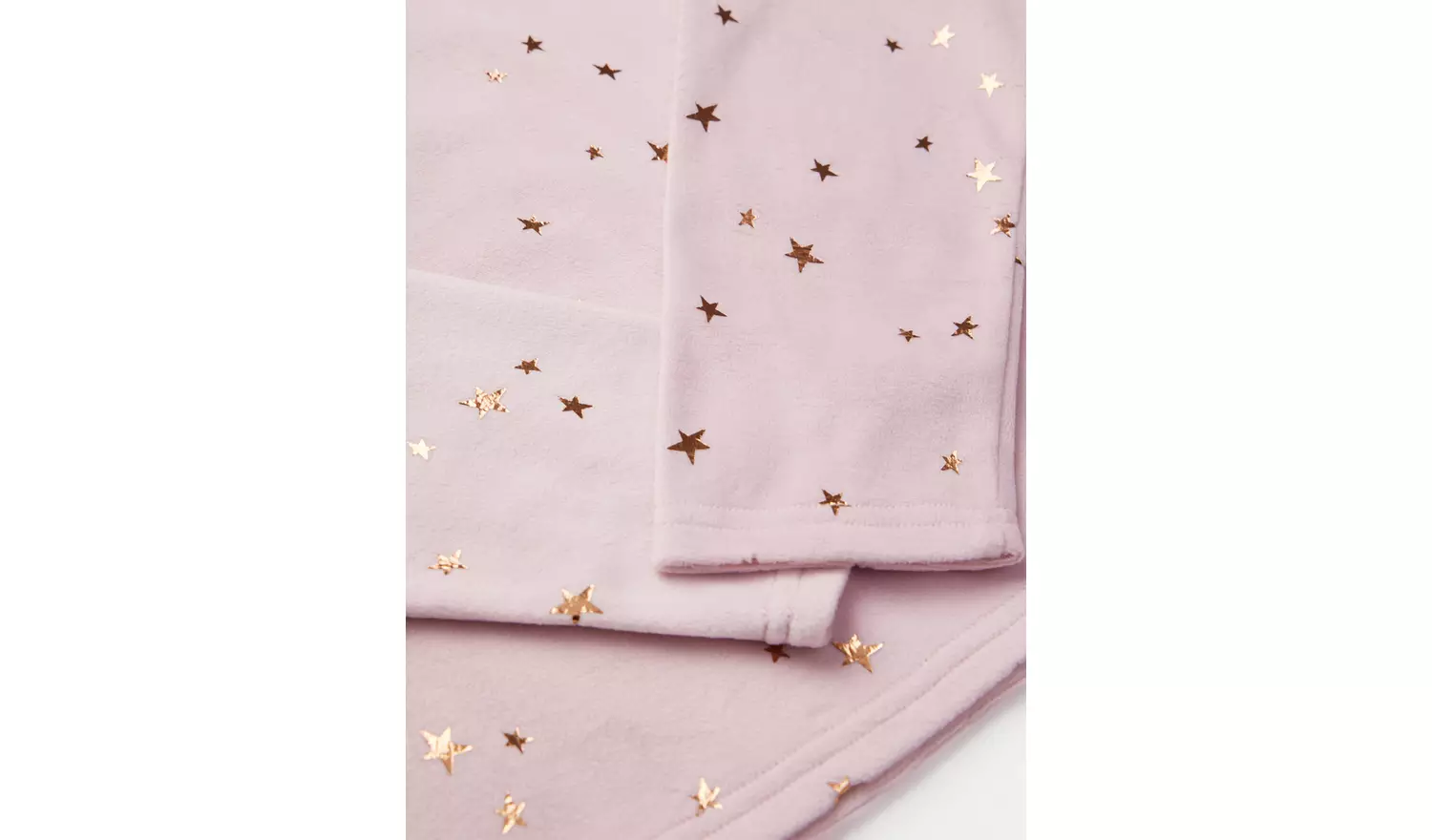 Pink Foil Star Print Long Sleeve Pyjamas 5-6 years