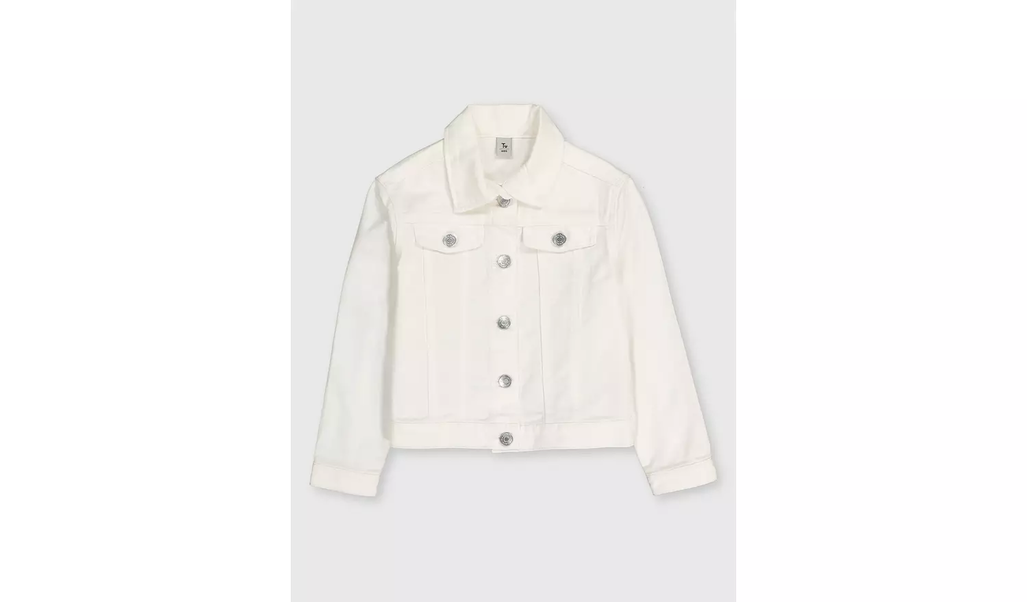 White Denim Jacket - 4-5 years