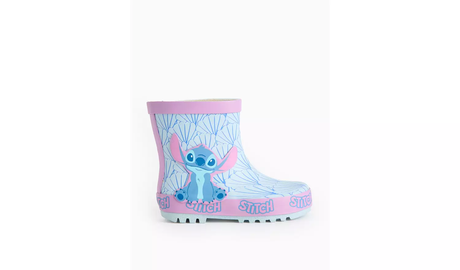 Disney Lilo & Stitch Blue Character Wellies 11 Infant