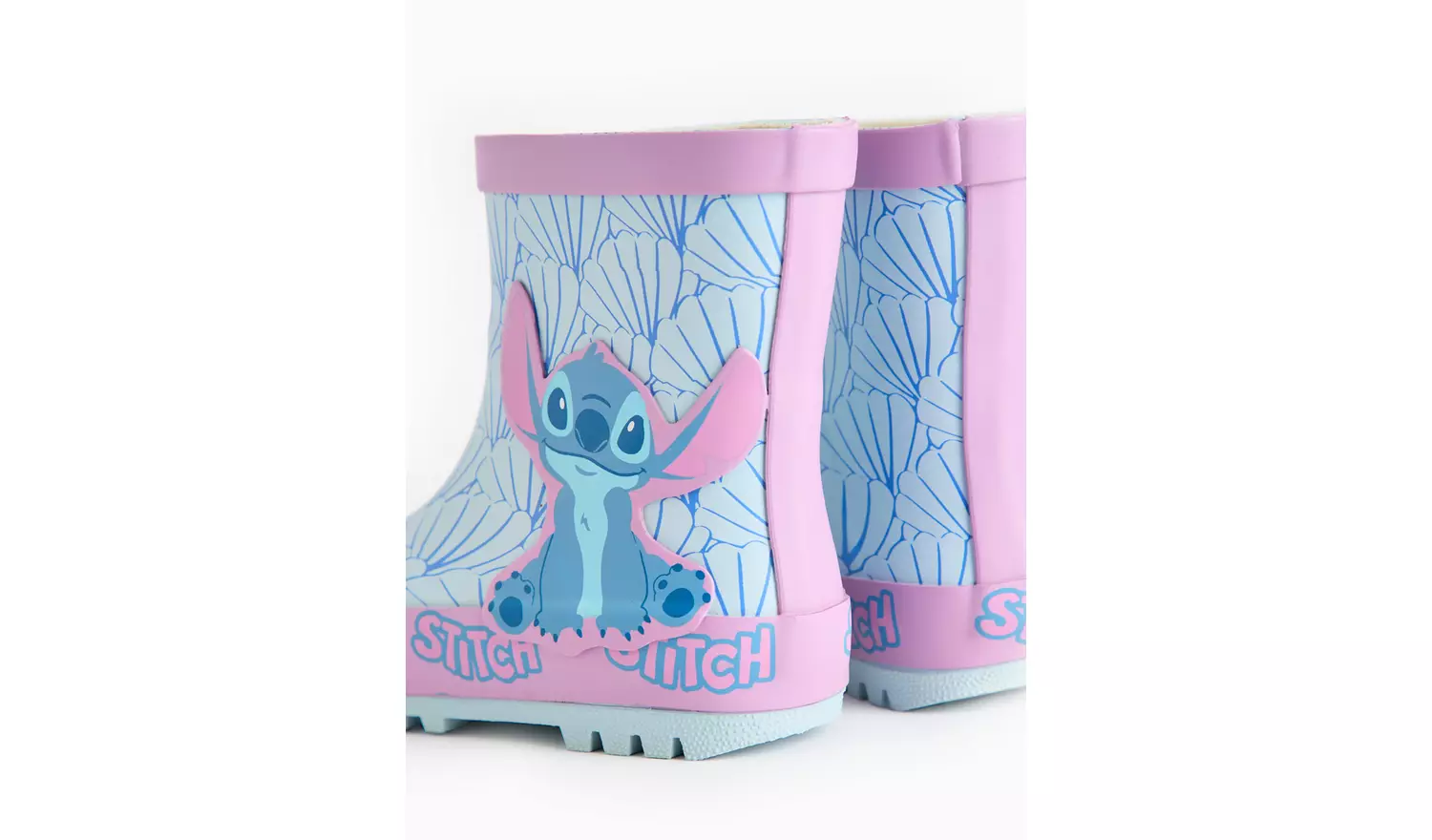 Disney Lilo & Stitch Blue Character Wellies 10 Infant