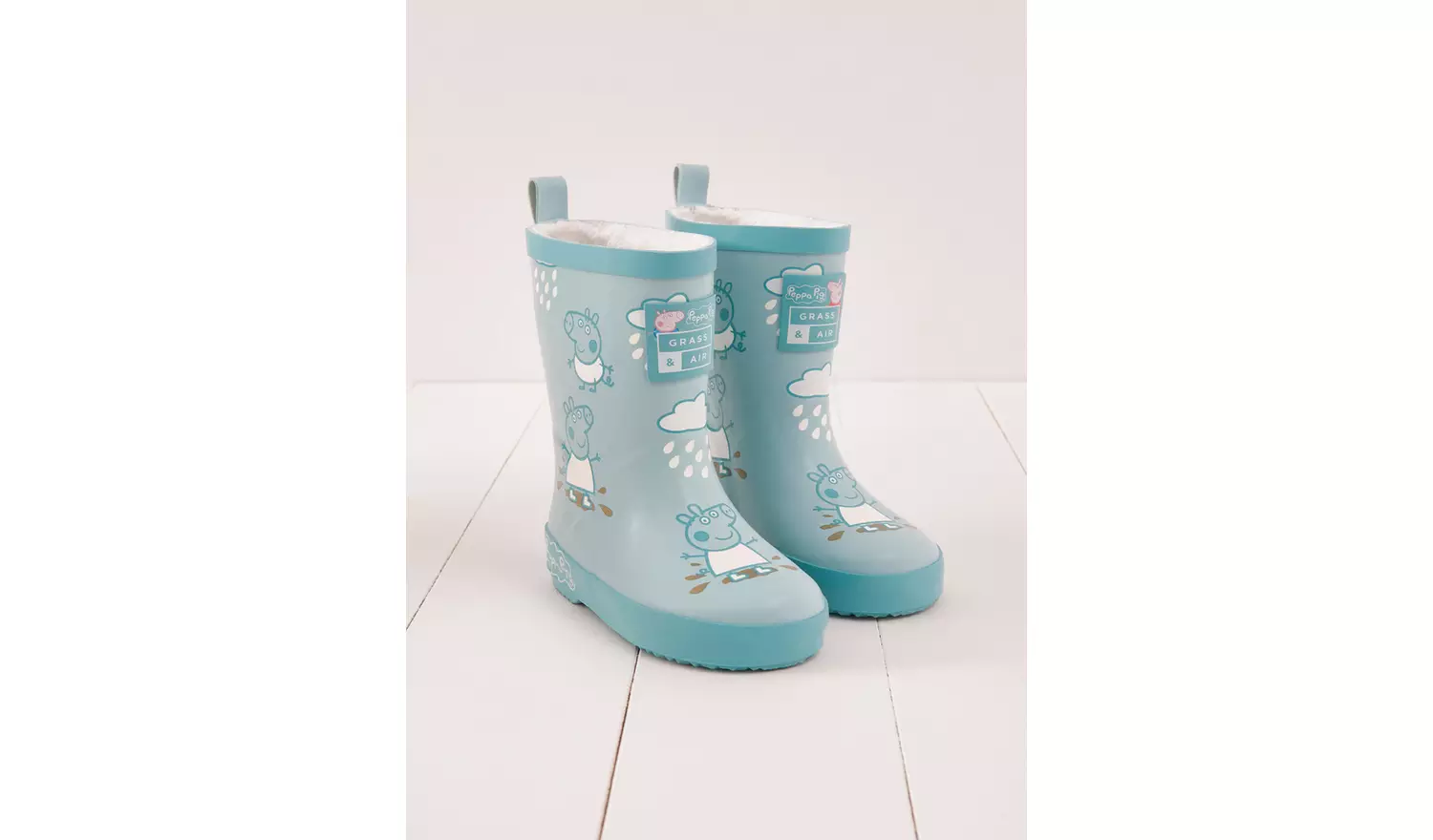 GRASS & AIR Peppa Pig Colour Changing Welly 4 Infant
