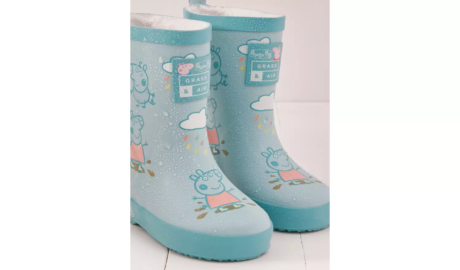 GRASS & AIR Peppa Pig Colour Changing Welly 6 Infant