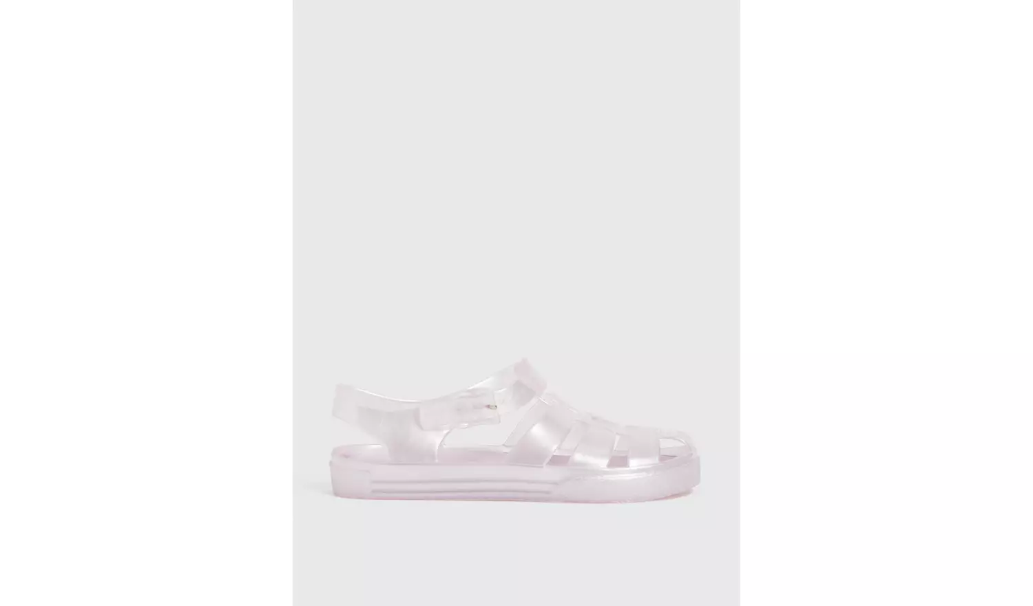 Lilac Pearlescent Jelly Sandals - 10 Infant