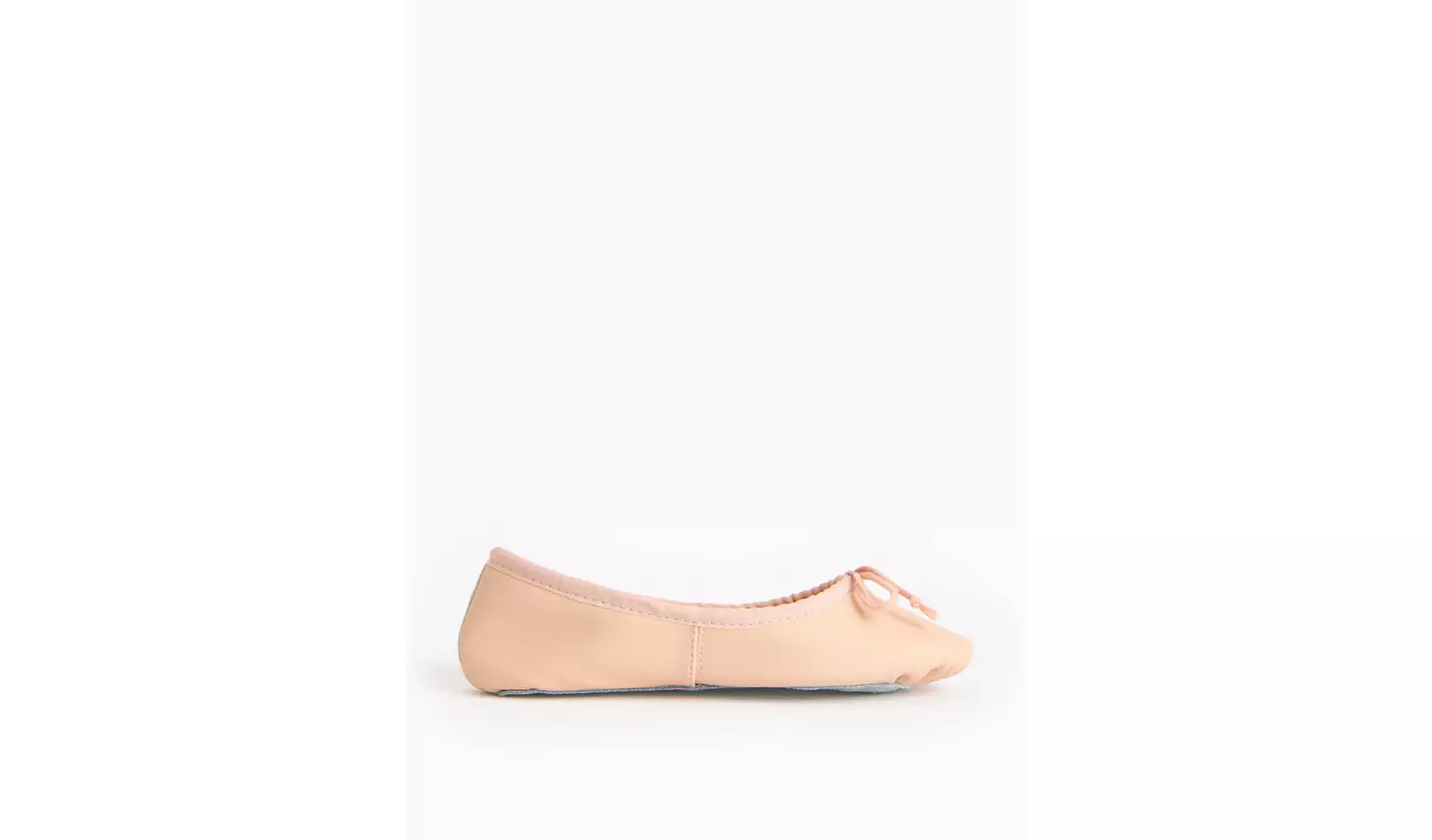 Pink Ballet Shoes In Mesh Bag 8 Infant