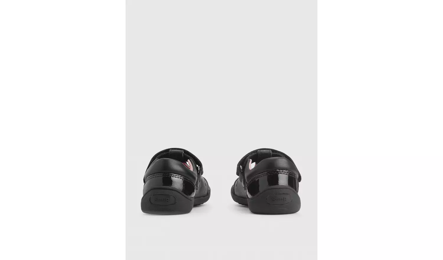 START-RITE Dazzle Black Leather T Bar School Shoes 10.5 Infant