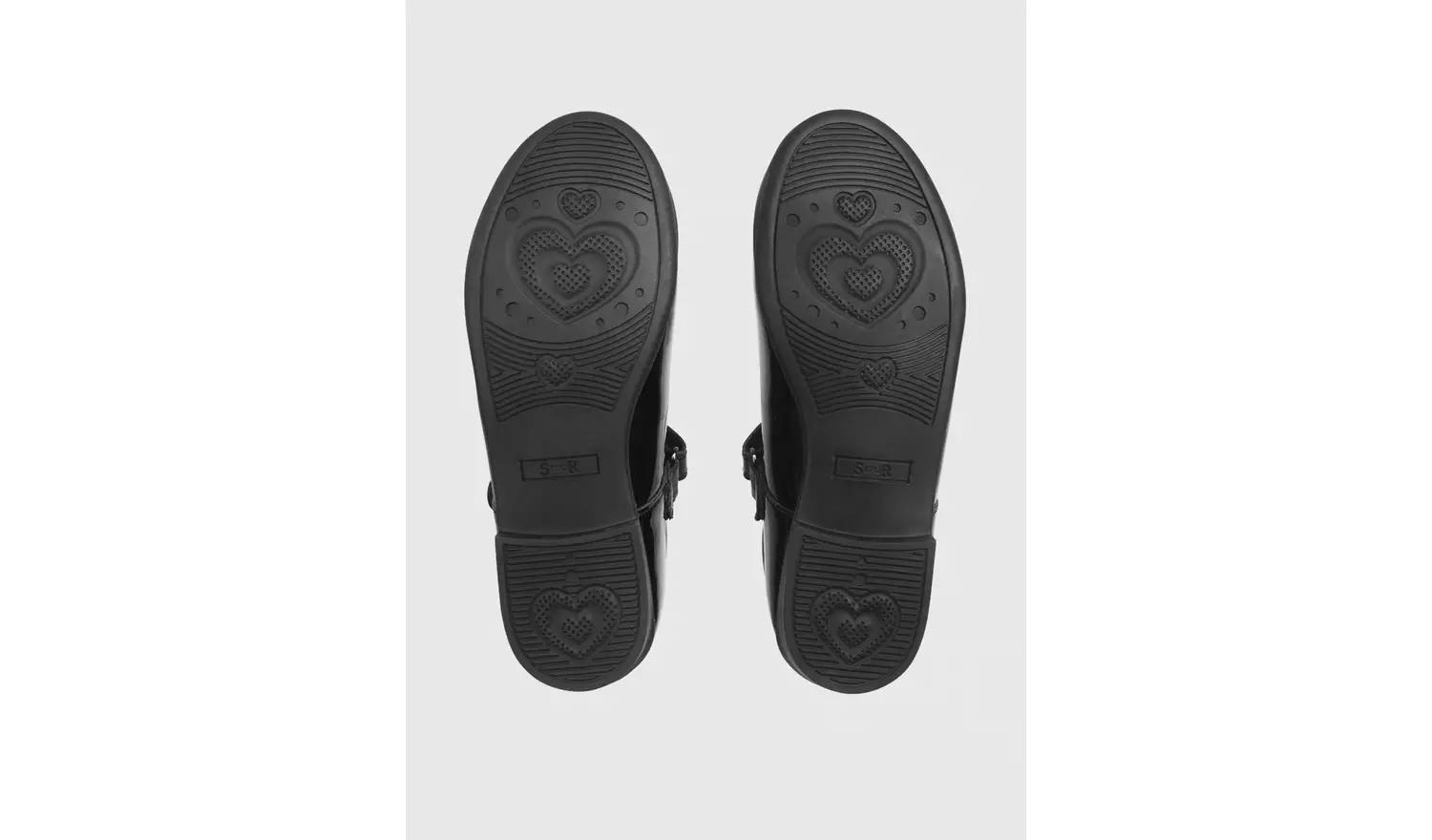 START-RITE Stardust Black Patent Leather Mary Jane School Shoes 9 Infant