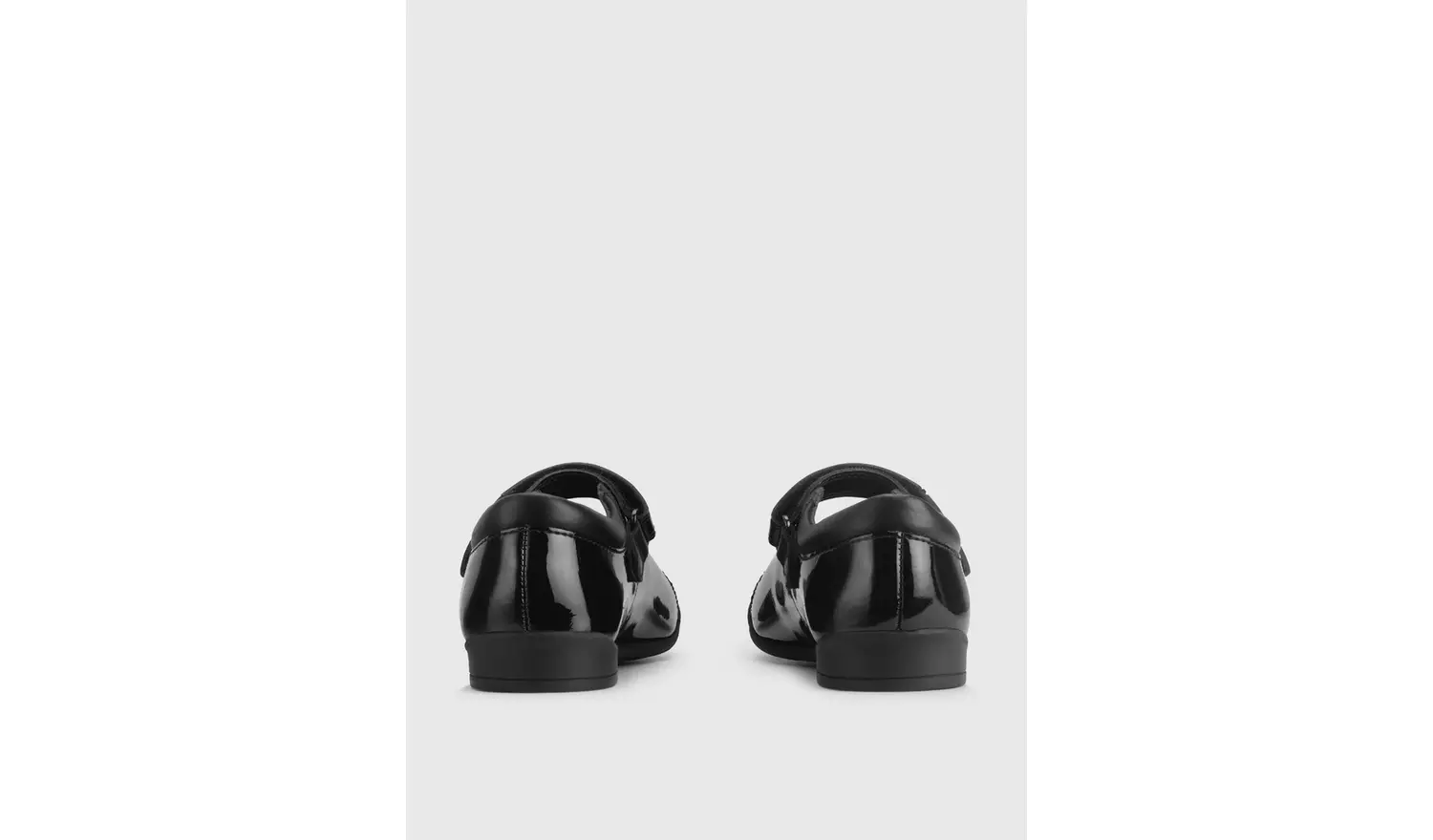 START-RITE Stardust Black Patent Leather Mary Jane School Shoes 11 Infant