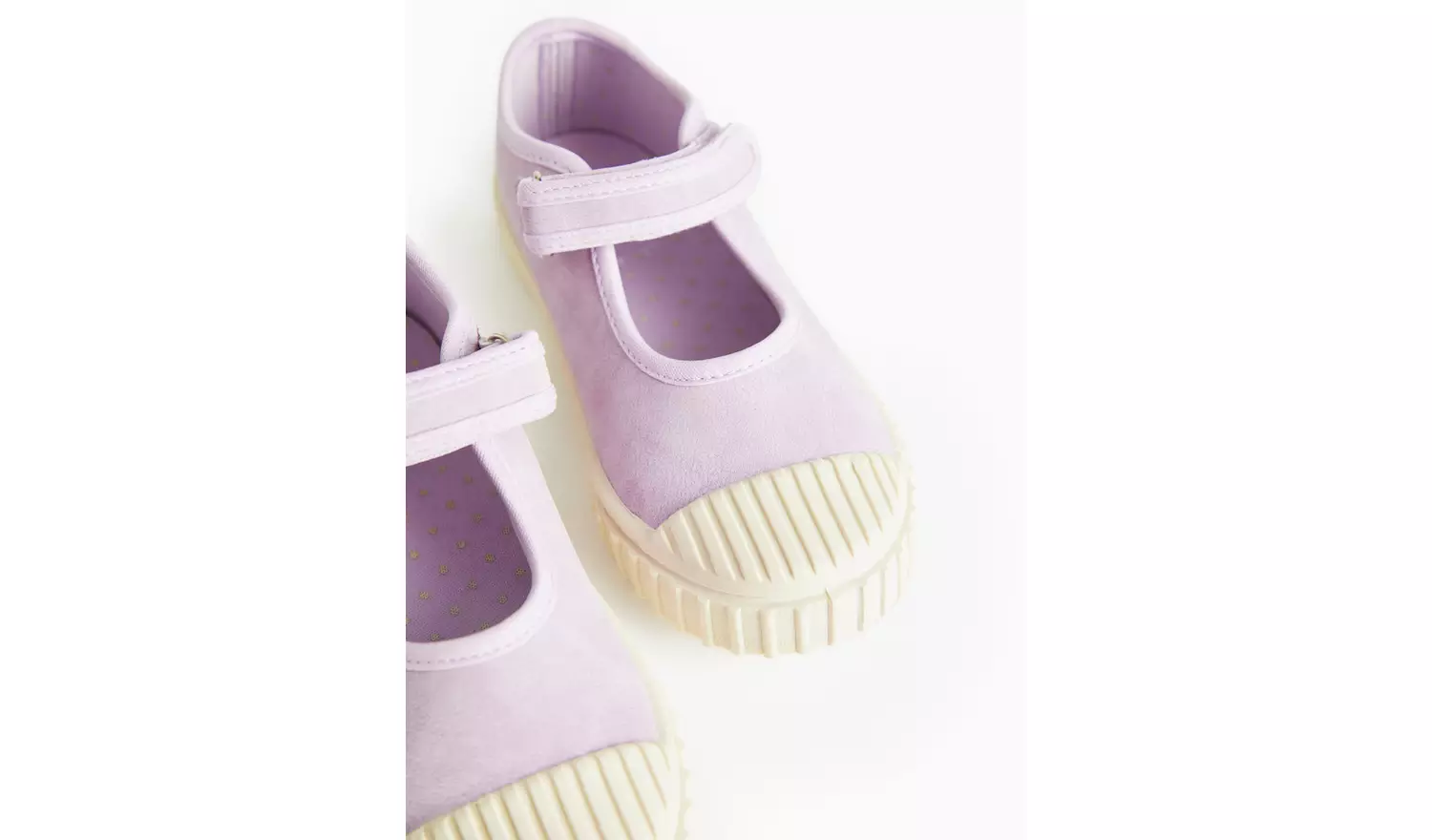 Lilac Chunky Sole Mary-Jane Shoes 10 Infant
