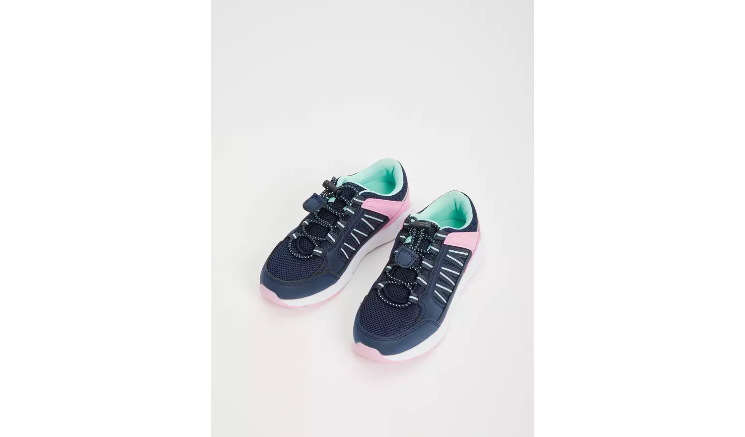 Navy & Pink Hiker Trainers - 9 Infant