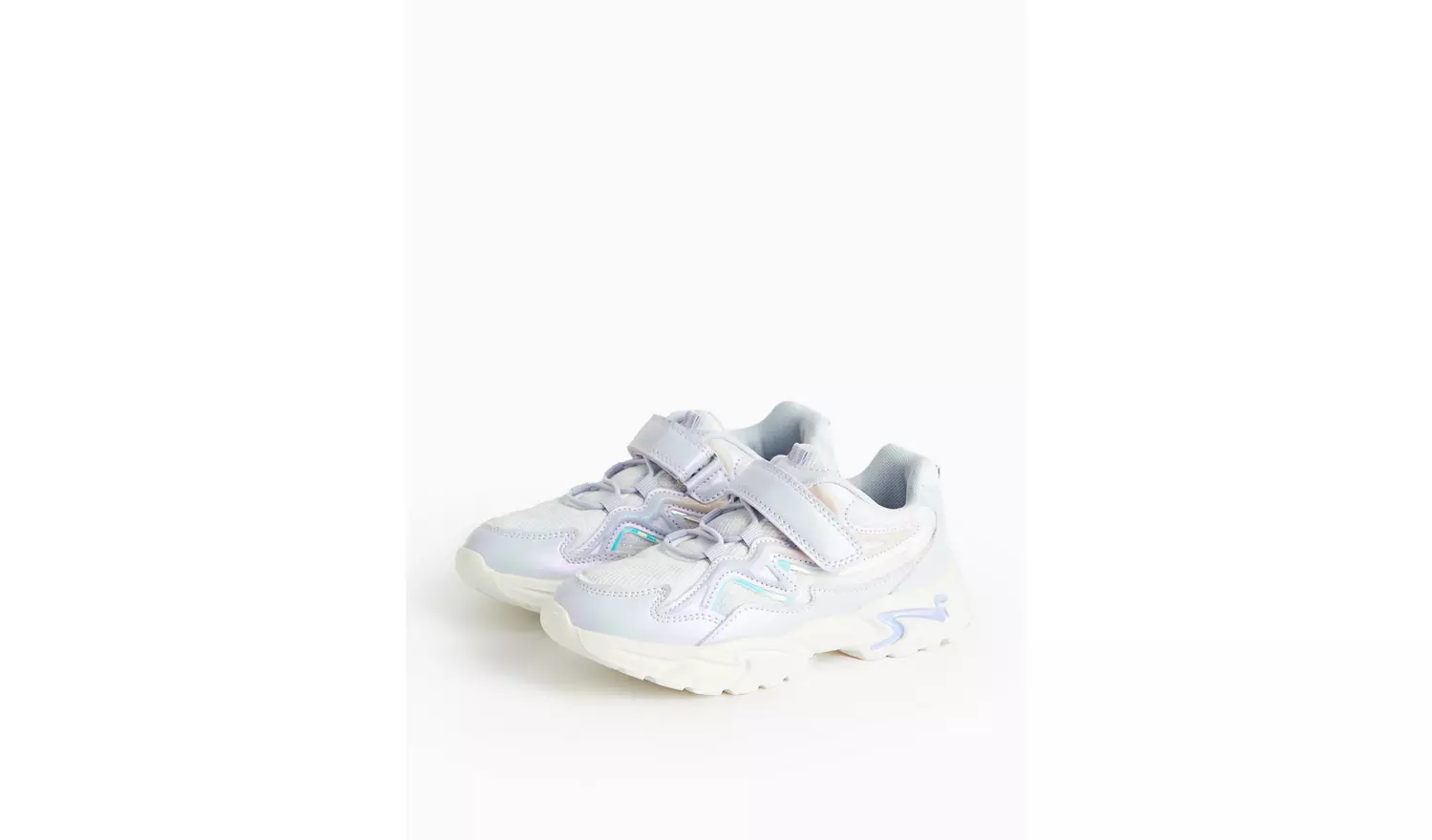 Lilac Iridescent Chunky Trainers 13 Infant