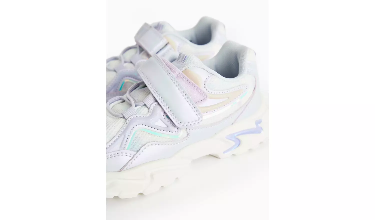 Lilac Iridescent Chunky Trainers 11 Infant