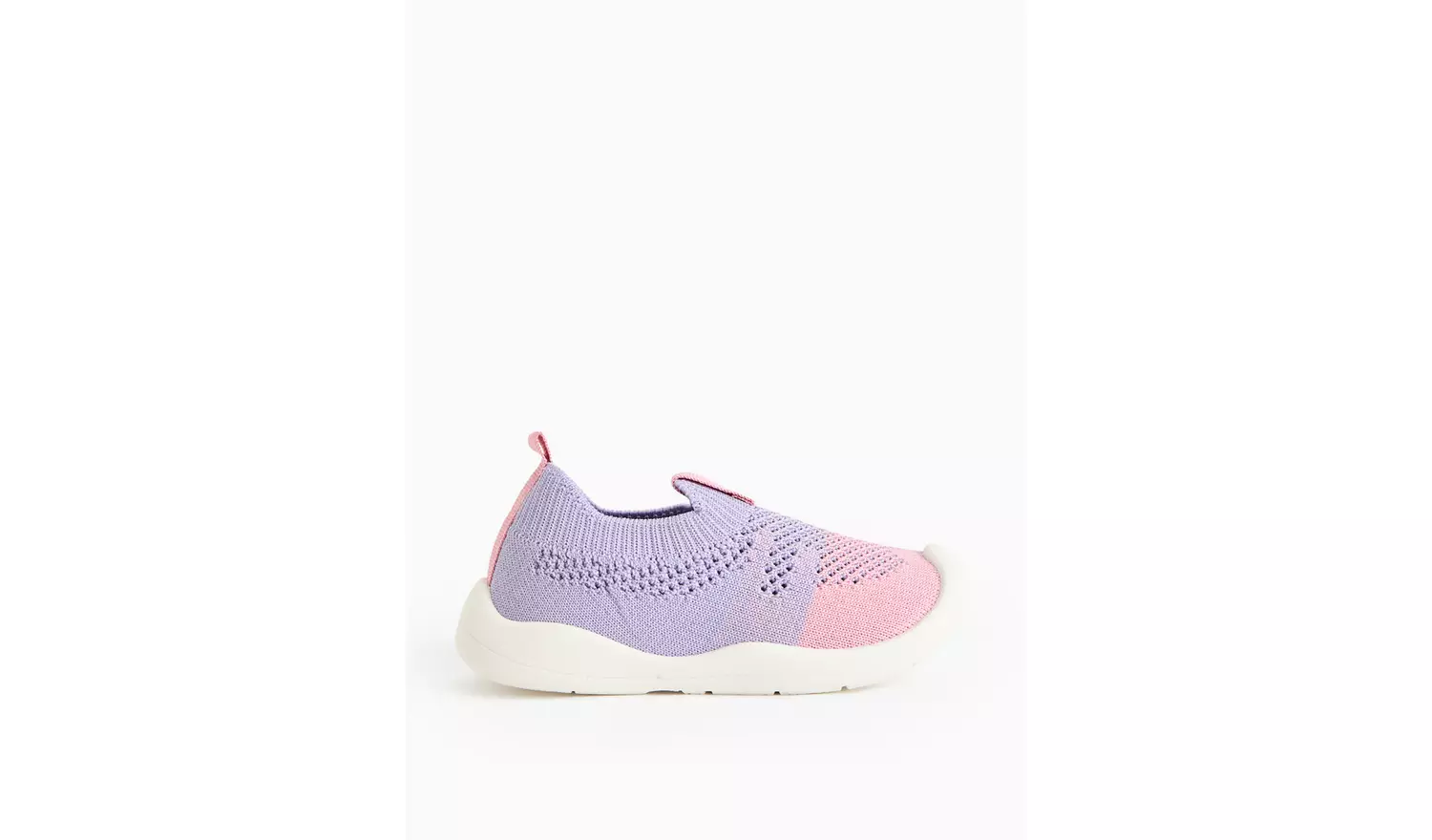 Lilac Ombre Knitted Trainers 8 Infant