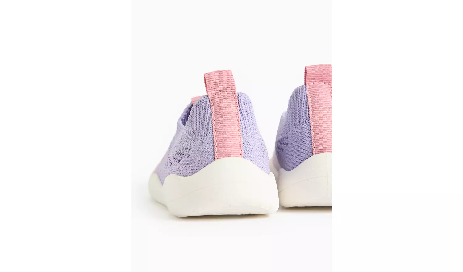 Lilac Ombre Knitted Trainers 8 Infant