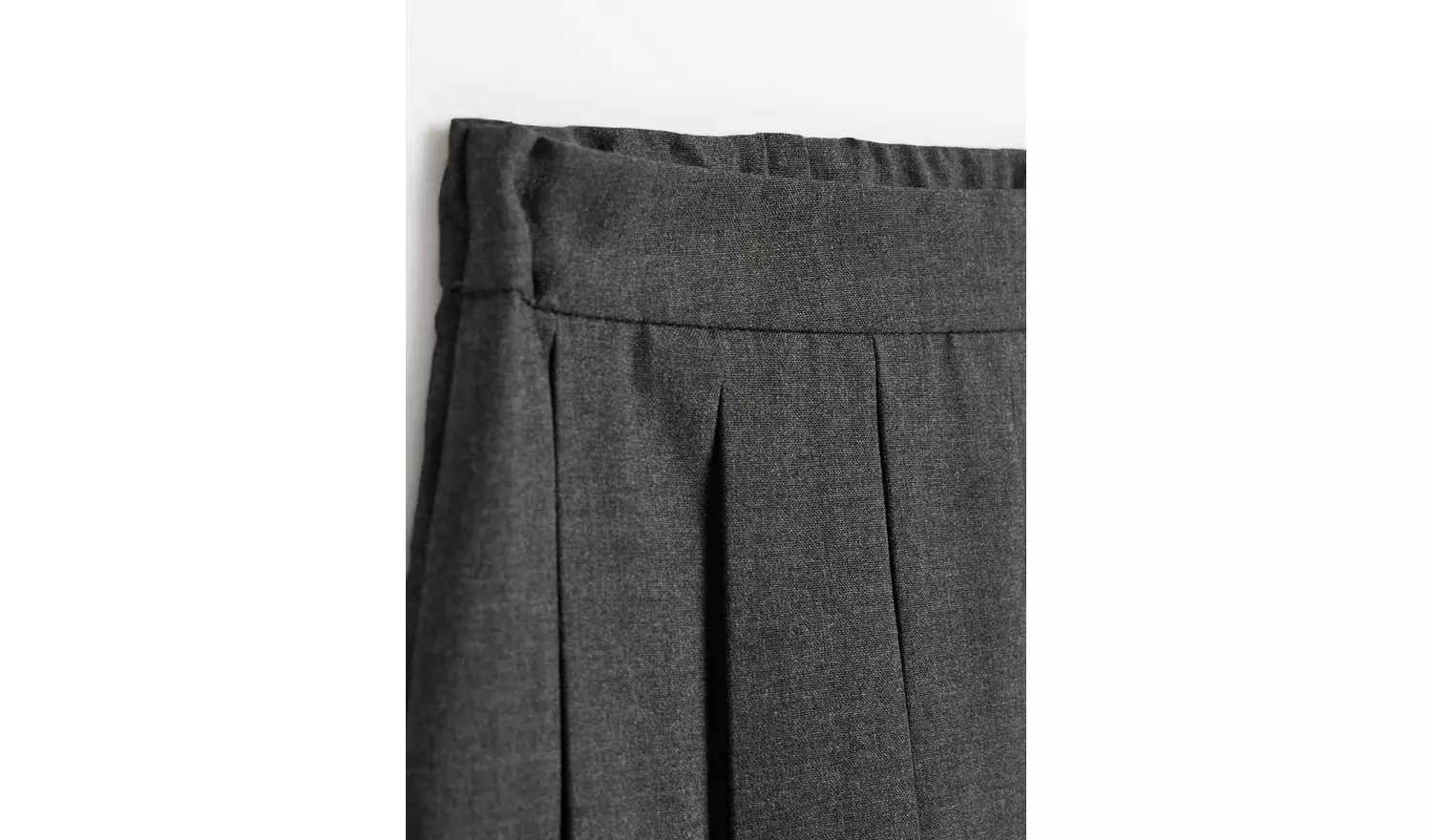 2 Pack Grey Permanent Pleat Skirts Longer Length11 years