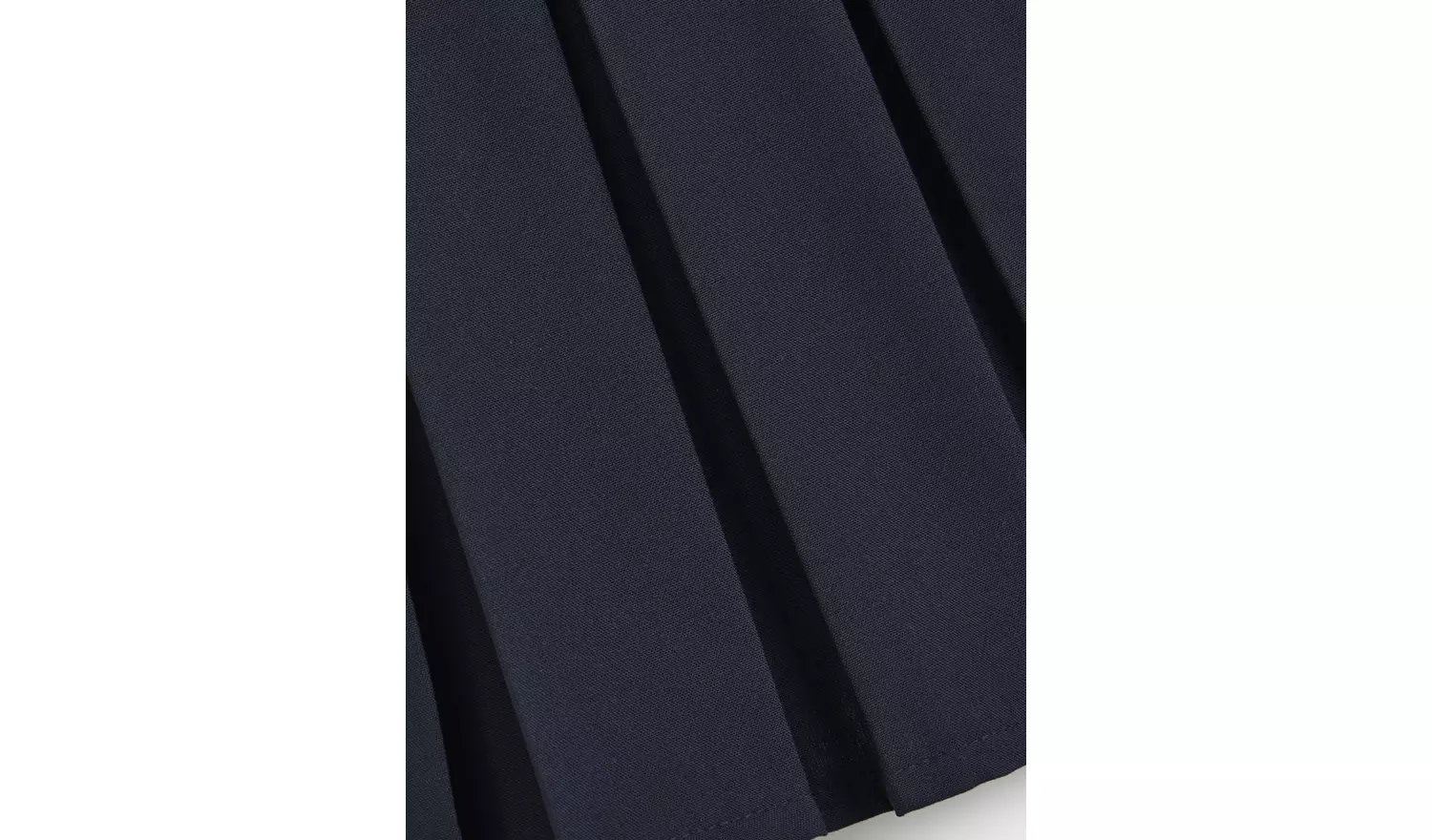 2 Pack Navy Permanent Pleat Skirts Generous Fit9 years