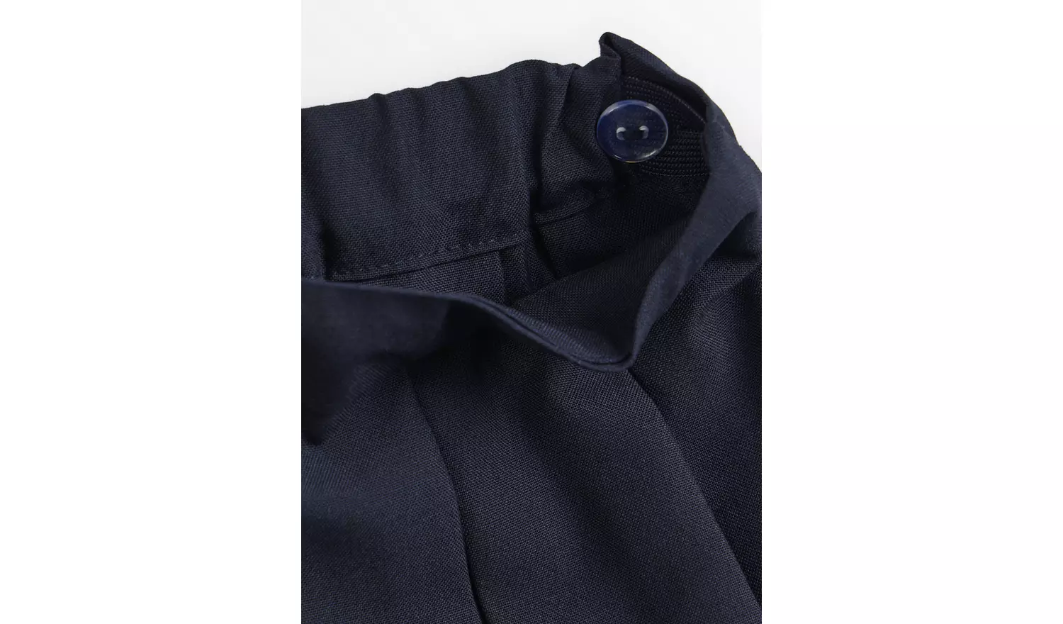 2 Pack Navy Permanent Pleat Skirts Generous Fit5 years