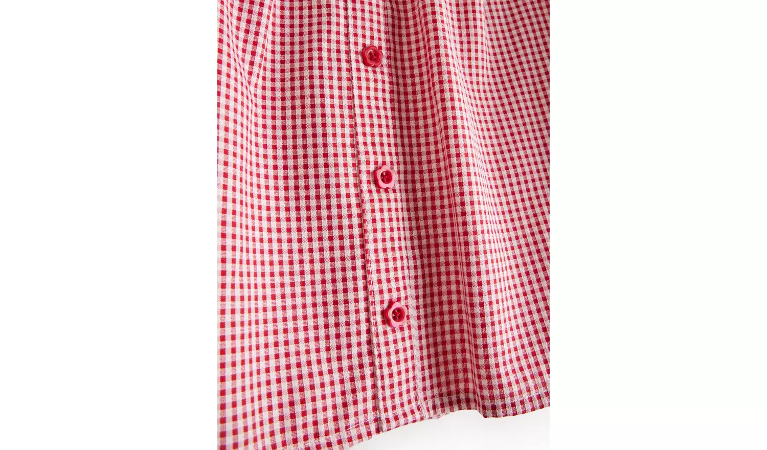 2 Pack Red Gingham Skirt 7 years