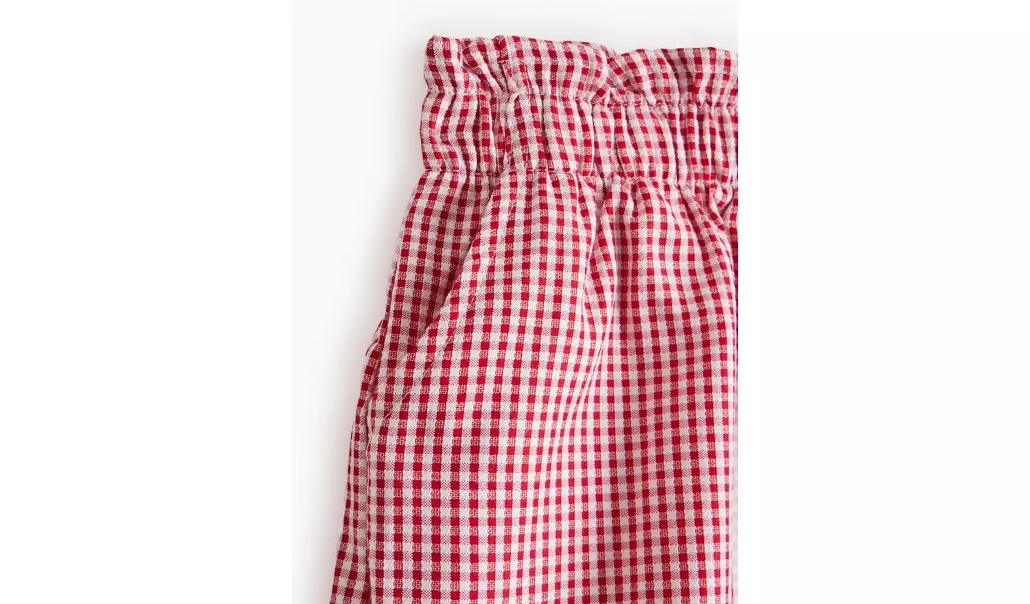 2 Pack Red Gingham Shorts 11 years