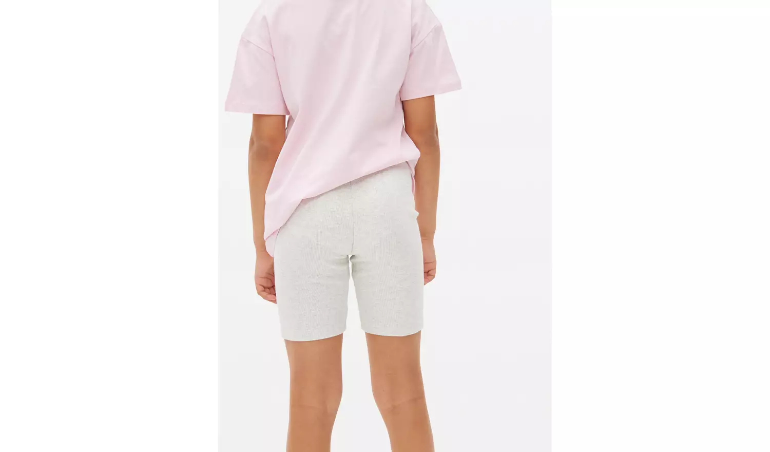 Classic Ribbed Cycling Shorts 5 Pack 7 years