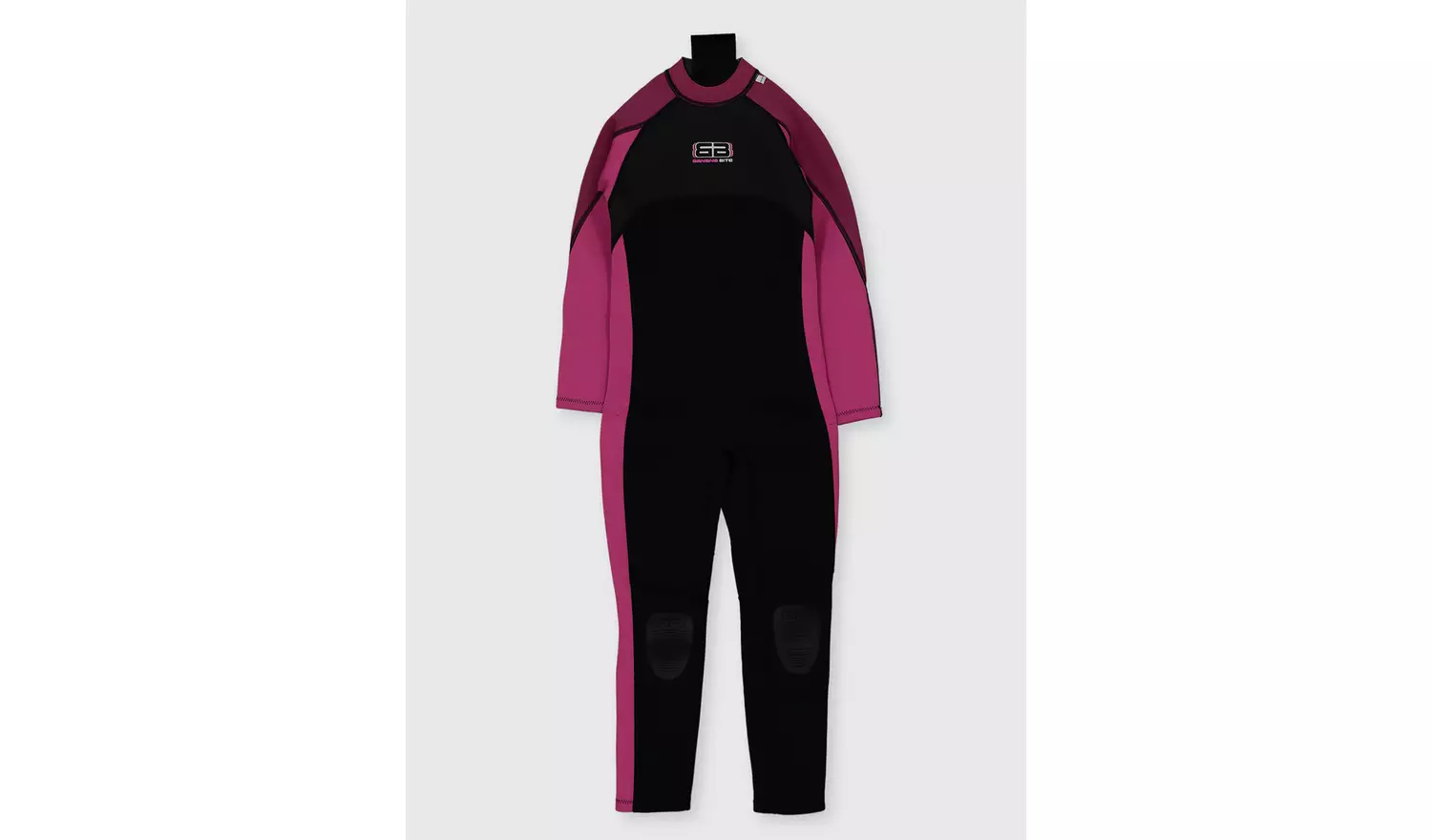 Kids' Black & Pink Wetsuit 5-6 years
