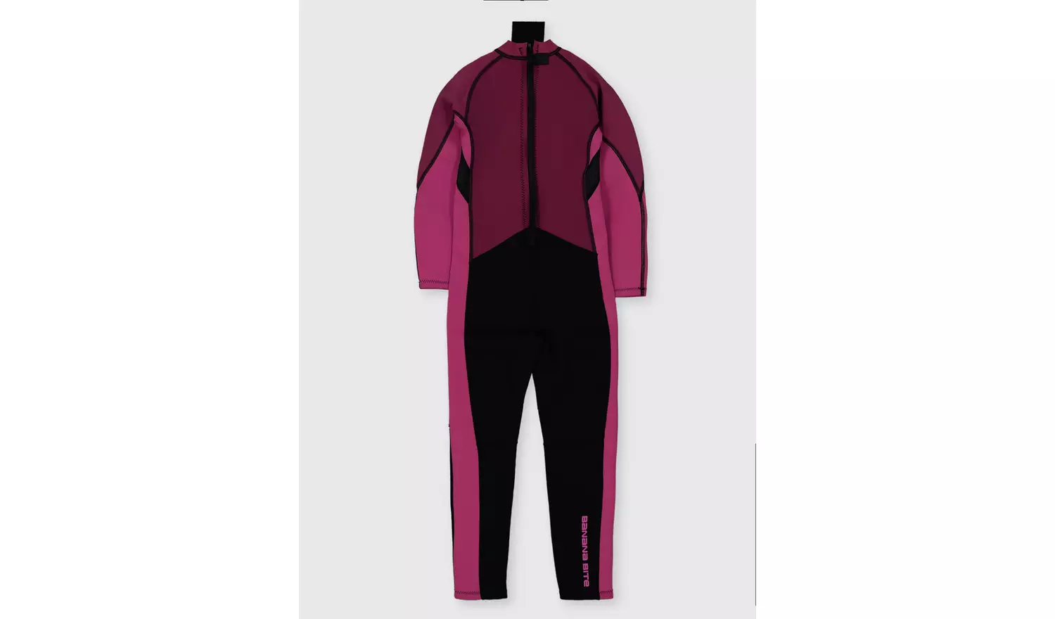 Kids' Black & Pink Wetsuit 9-10 years