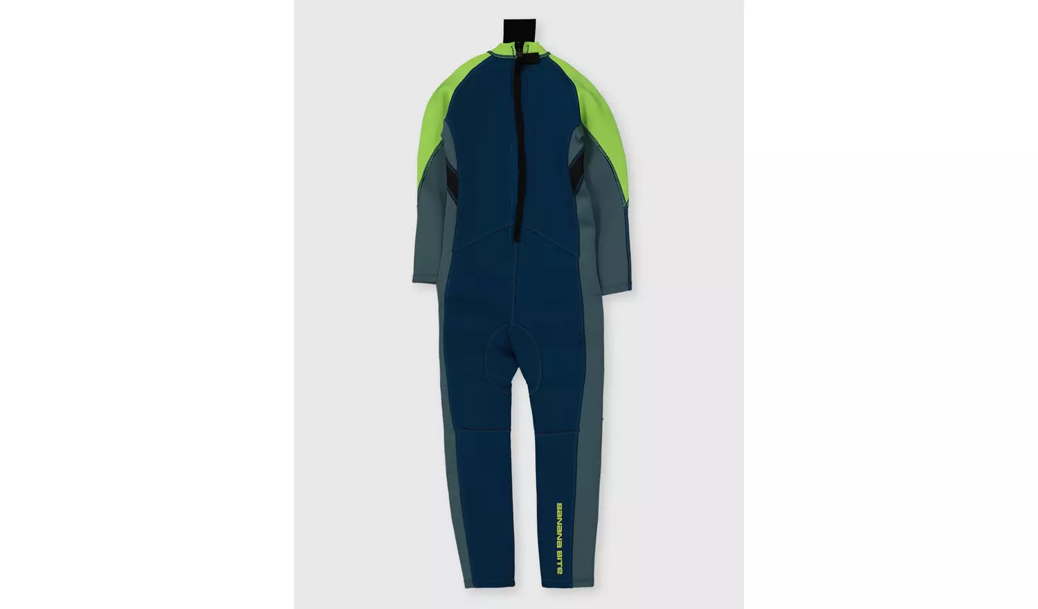 Kids' Blue & Green Colour Block Wetsuit 12-13 years