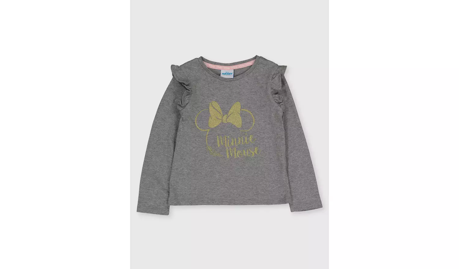 Disney Minnie Grey Top - 1-1.5 years