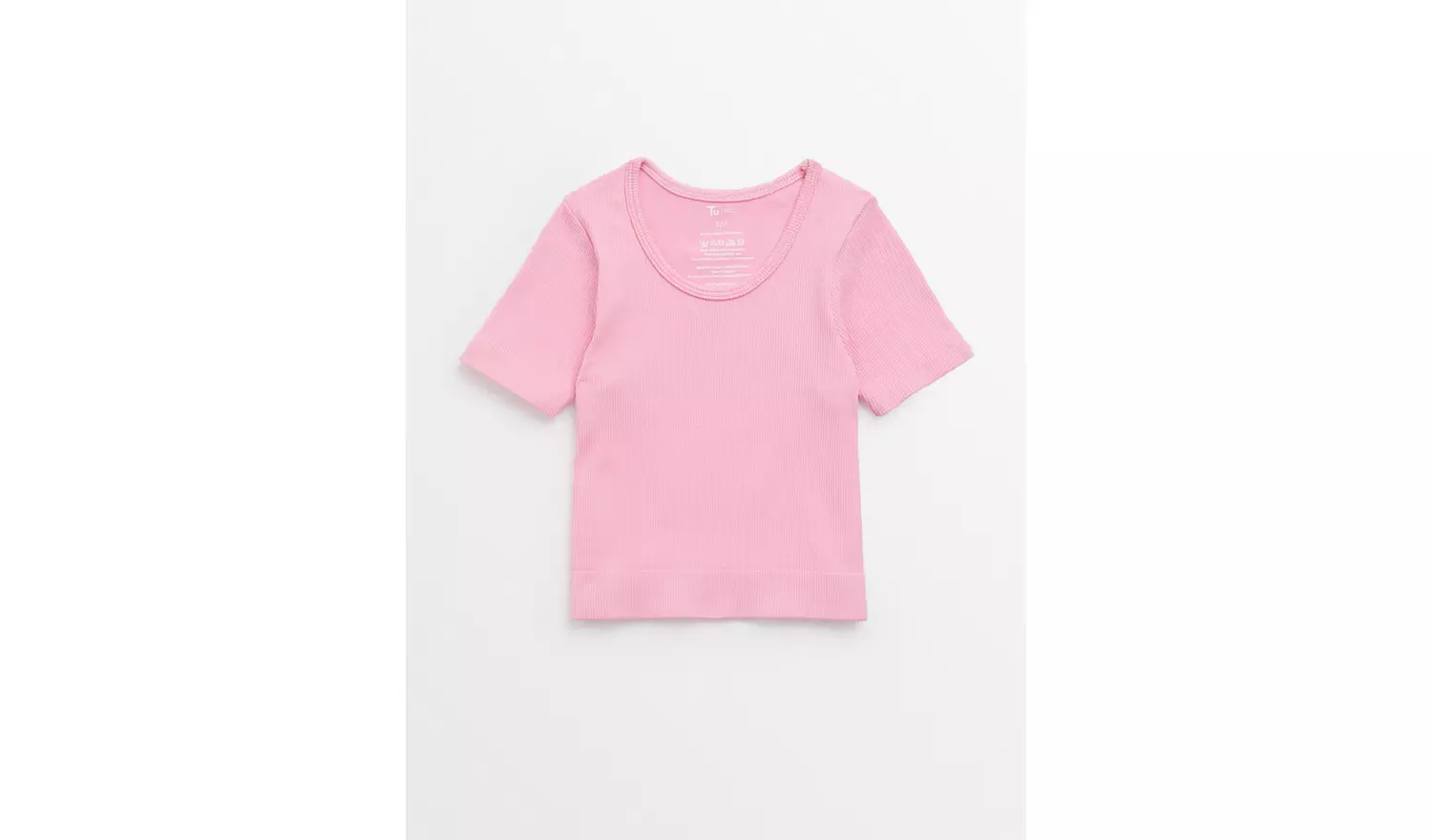 Pink Seamless Top 9-10 years