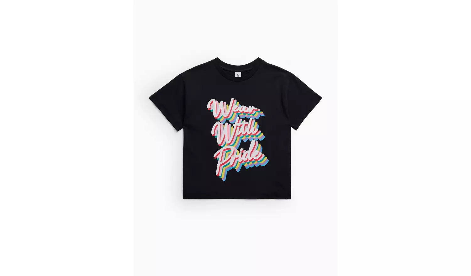 Pride Black Short Sleeve T-Shirt 6 years