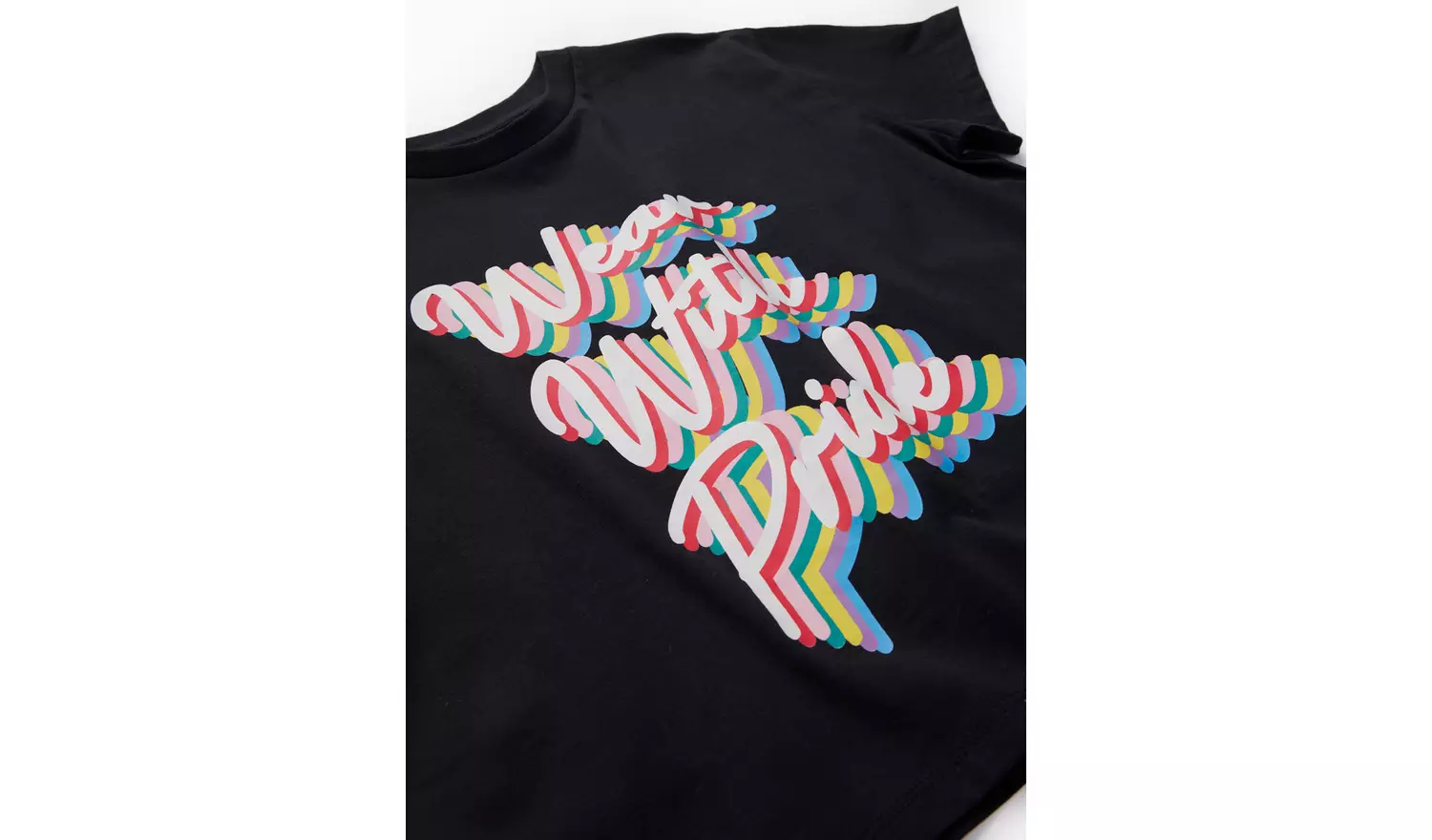 Pride Black Short Sleeve T-Shirt 9 years